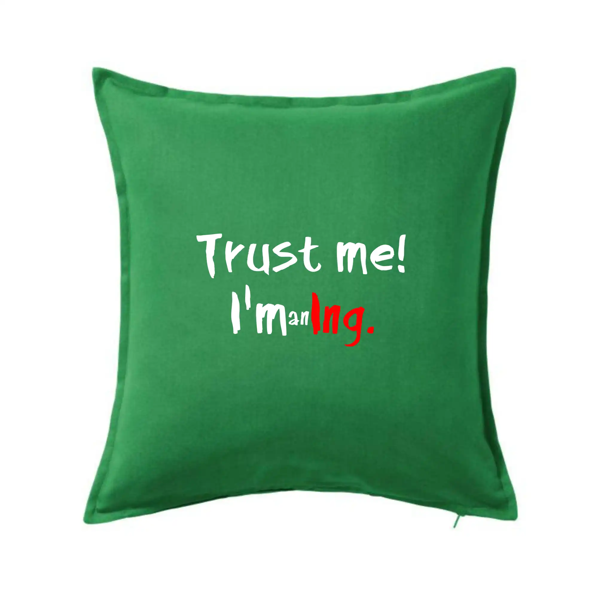 Tričká na ukončenie štúdia - Trust me I´m an Ing. / Ver mi som Ing. - Vankúš 50x50