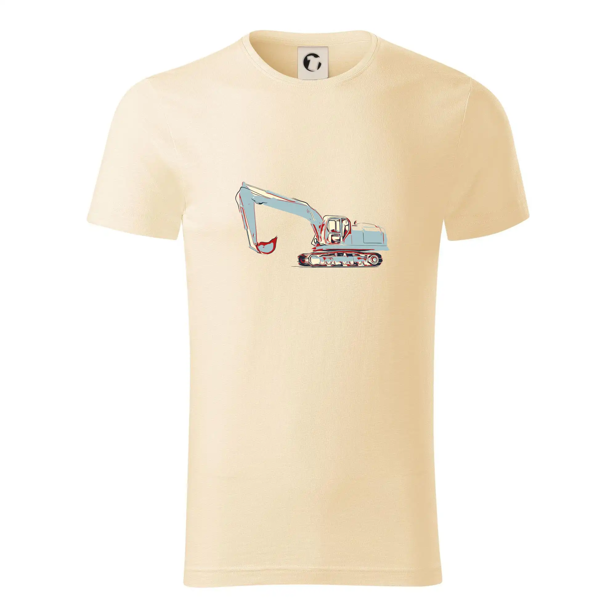 Bagr vintage - Tričko z organickej bavlny