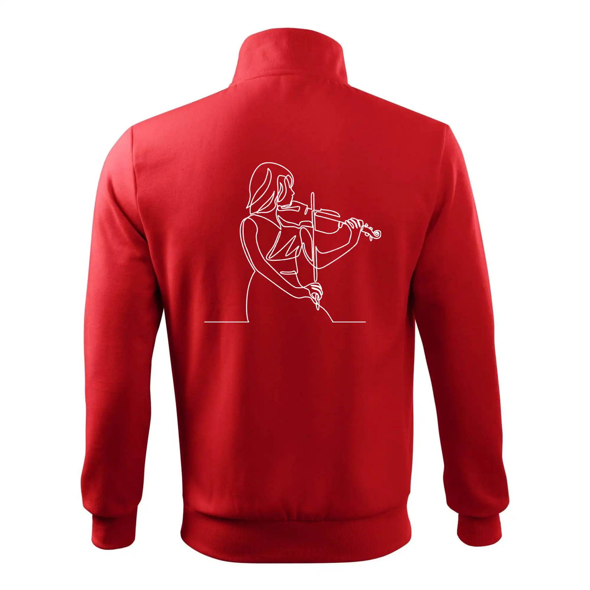 Houslistka jedním tahem