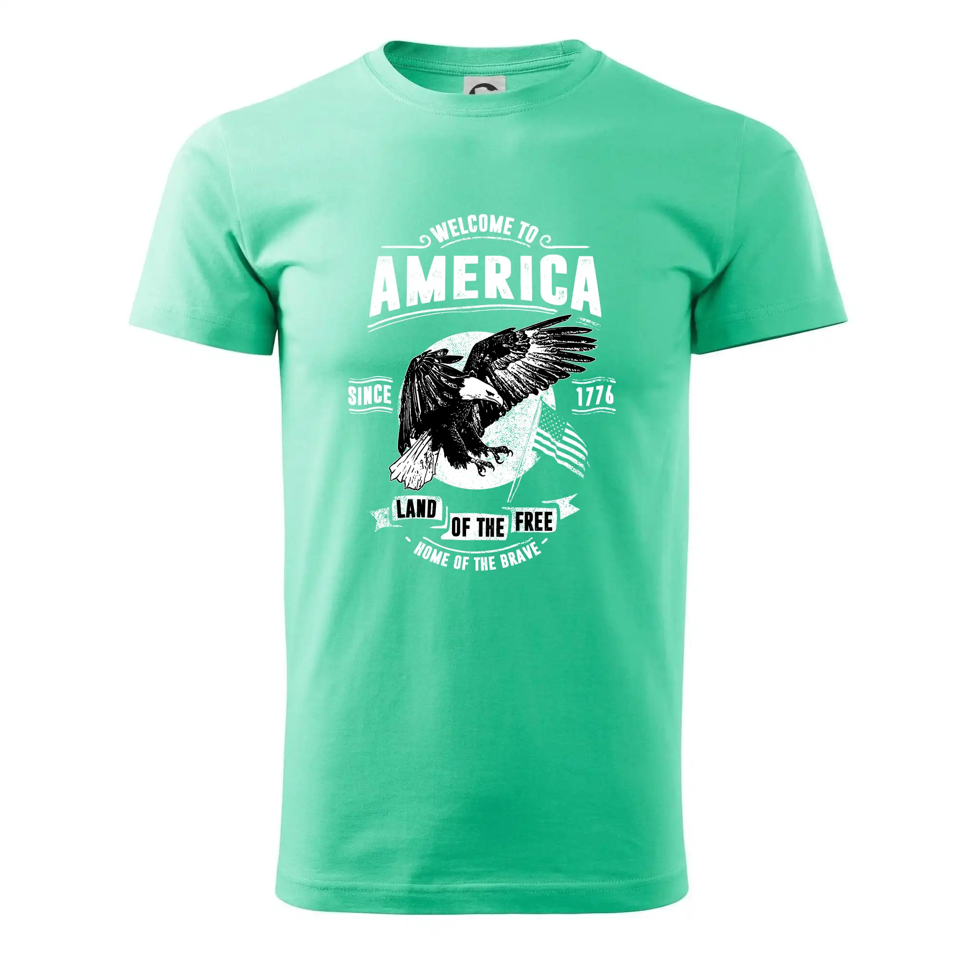 Tričká USA - Welcome To America - Pánske tričko nižšej gramáže