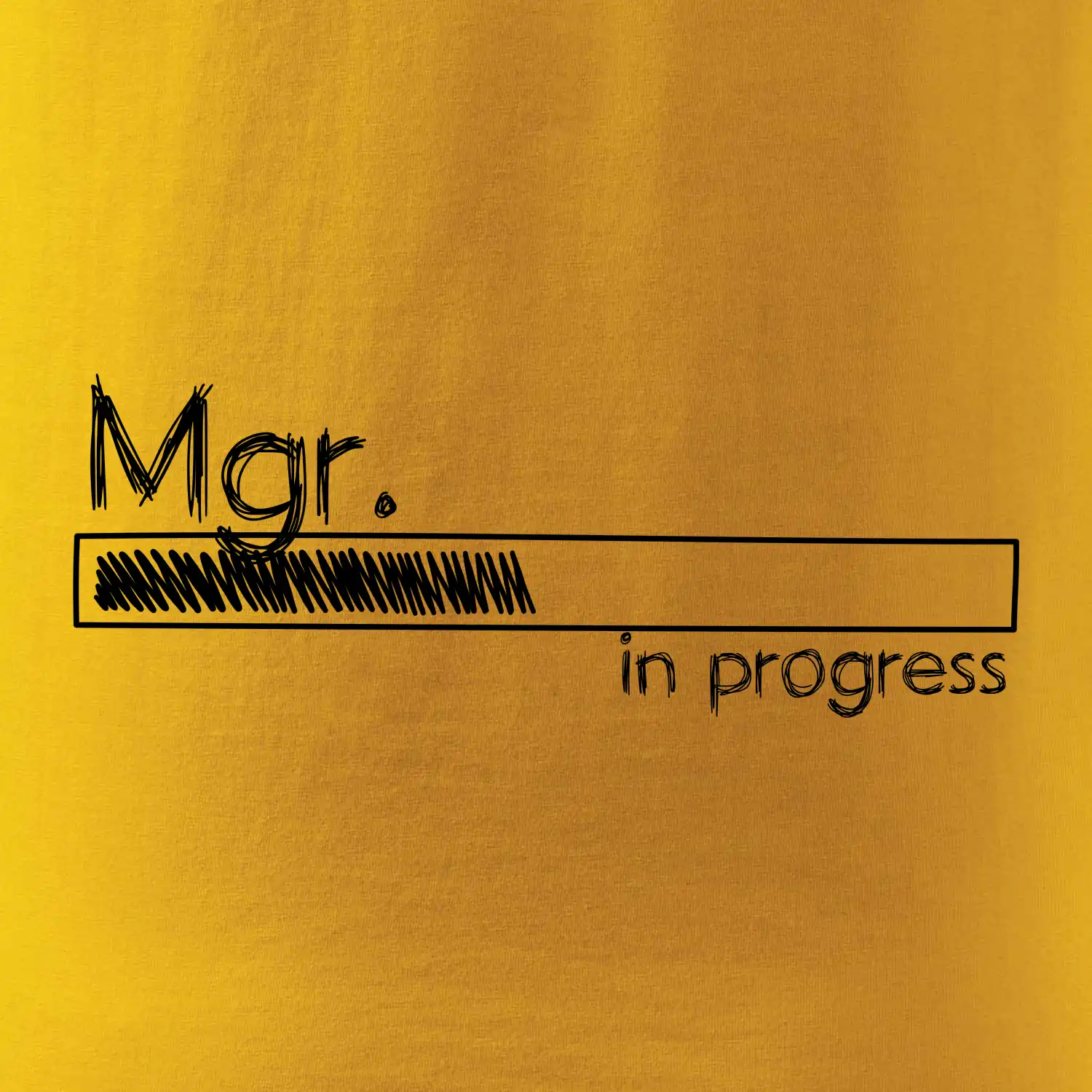 In progress titul Mgr.  magistr / magistra