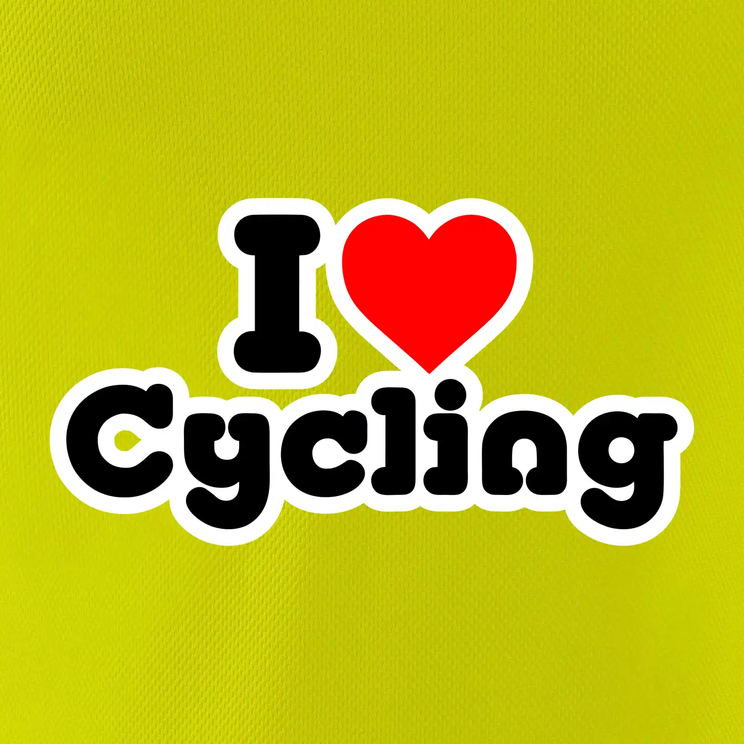 I love cycling