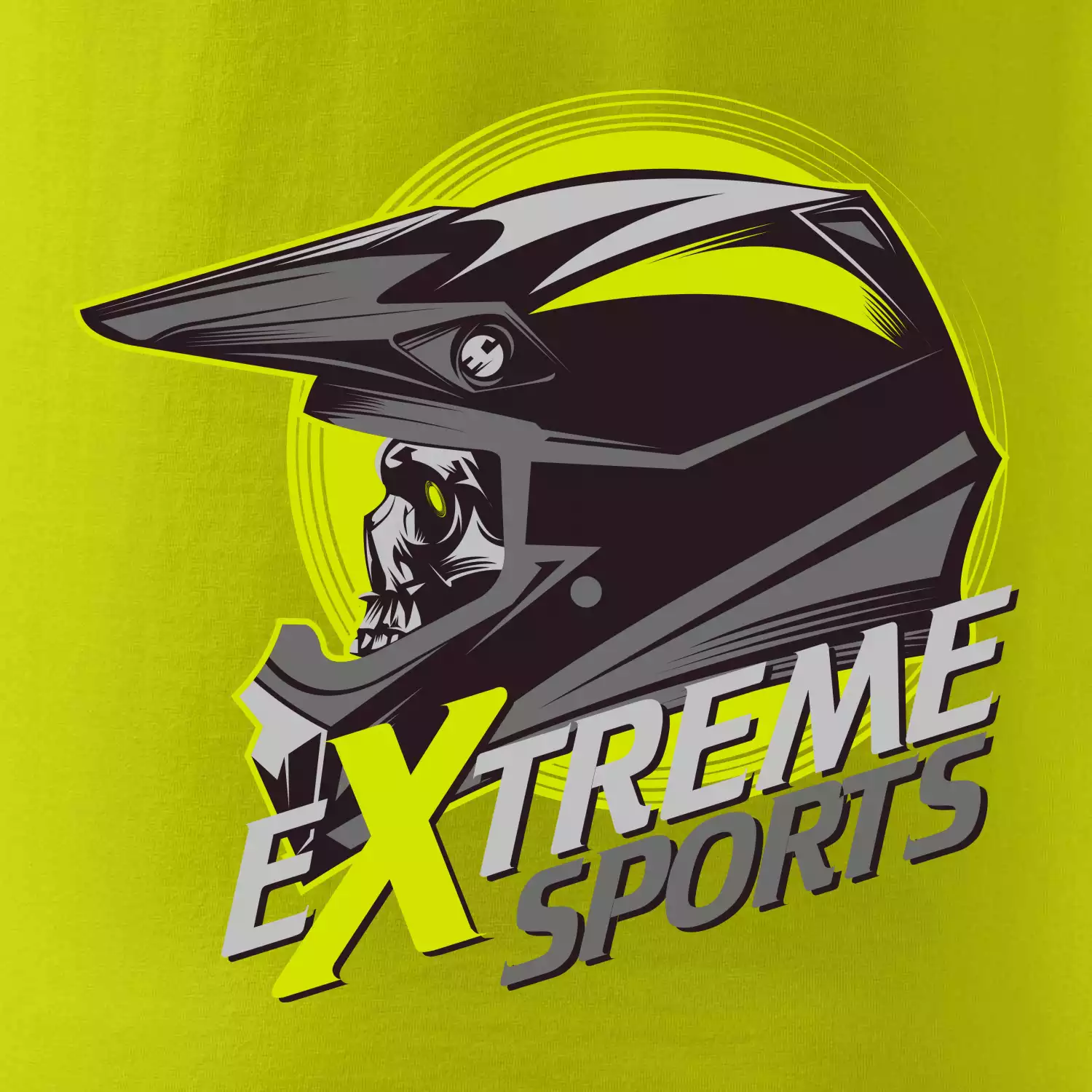 Motocross extreme sports helma