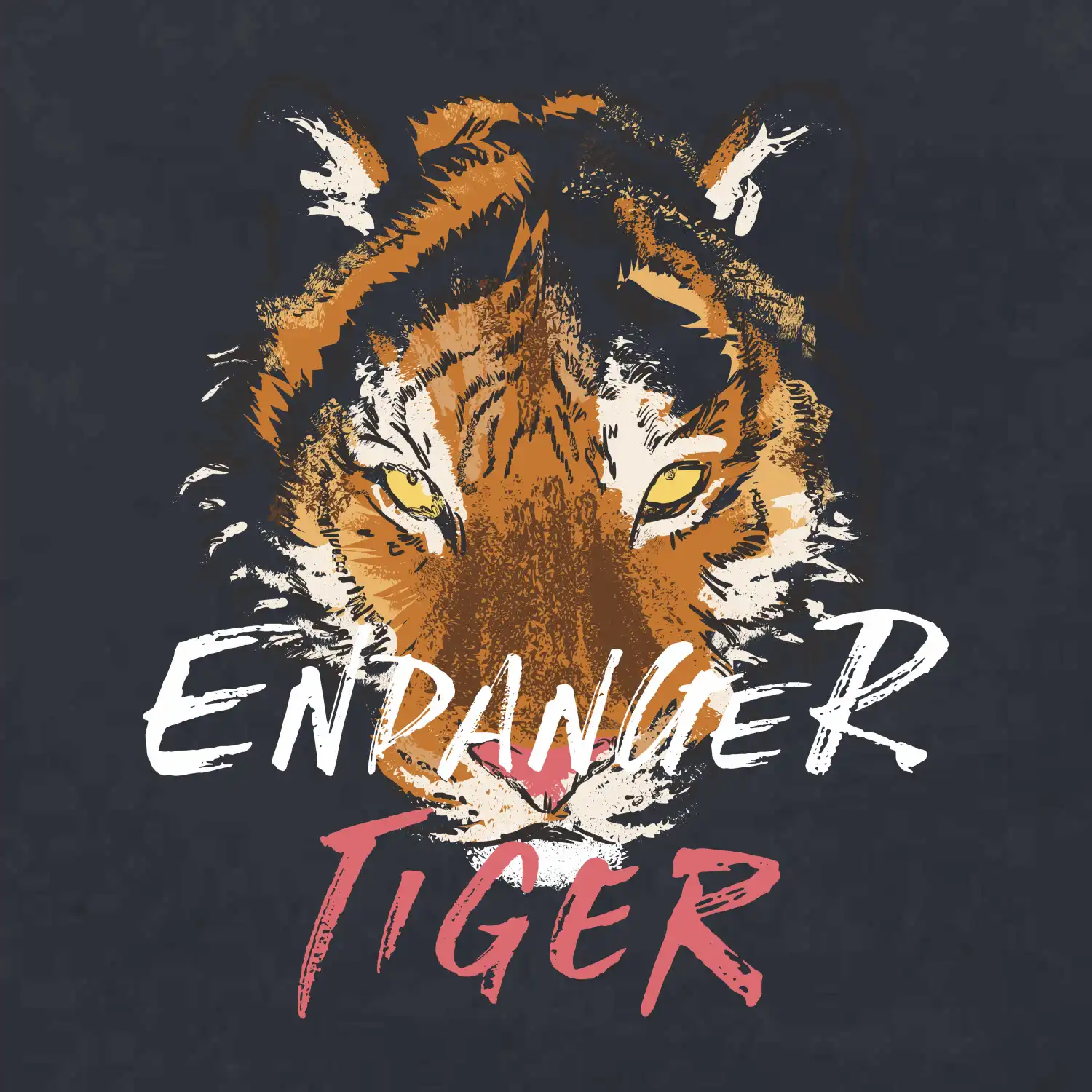 Tygr - endanger