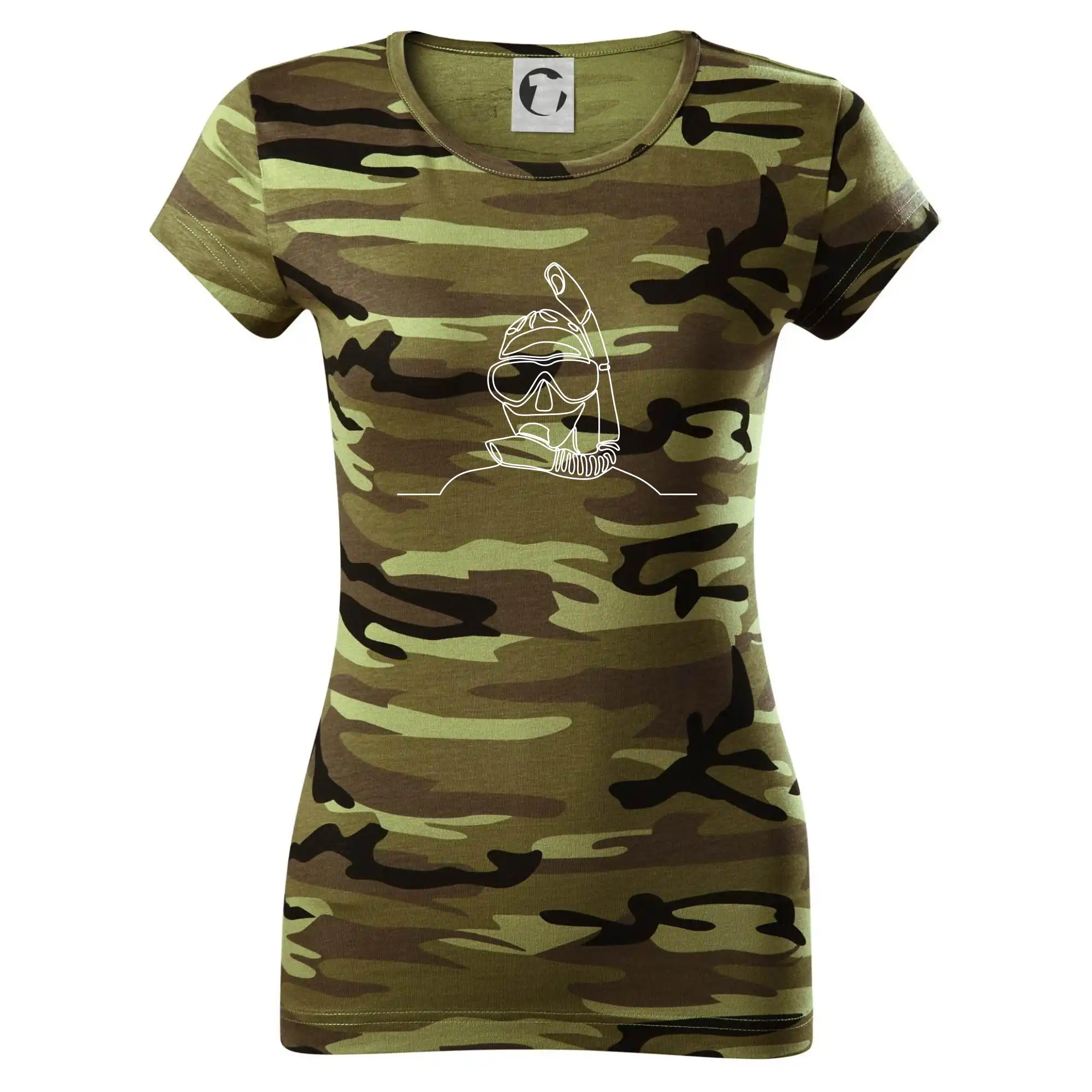 Potápěč jedním tahem