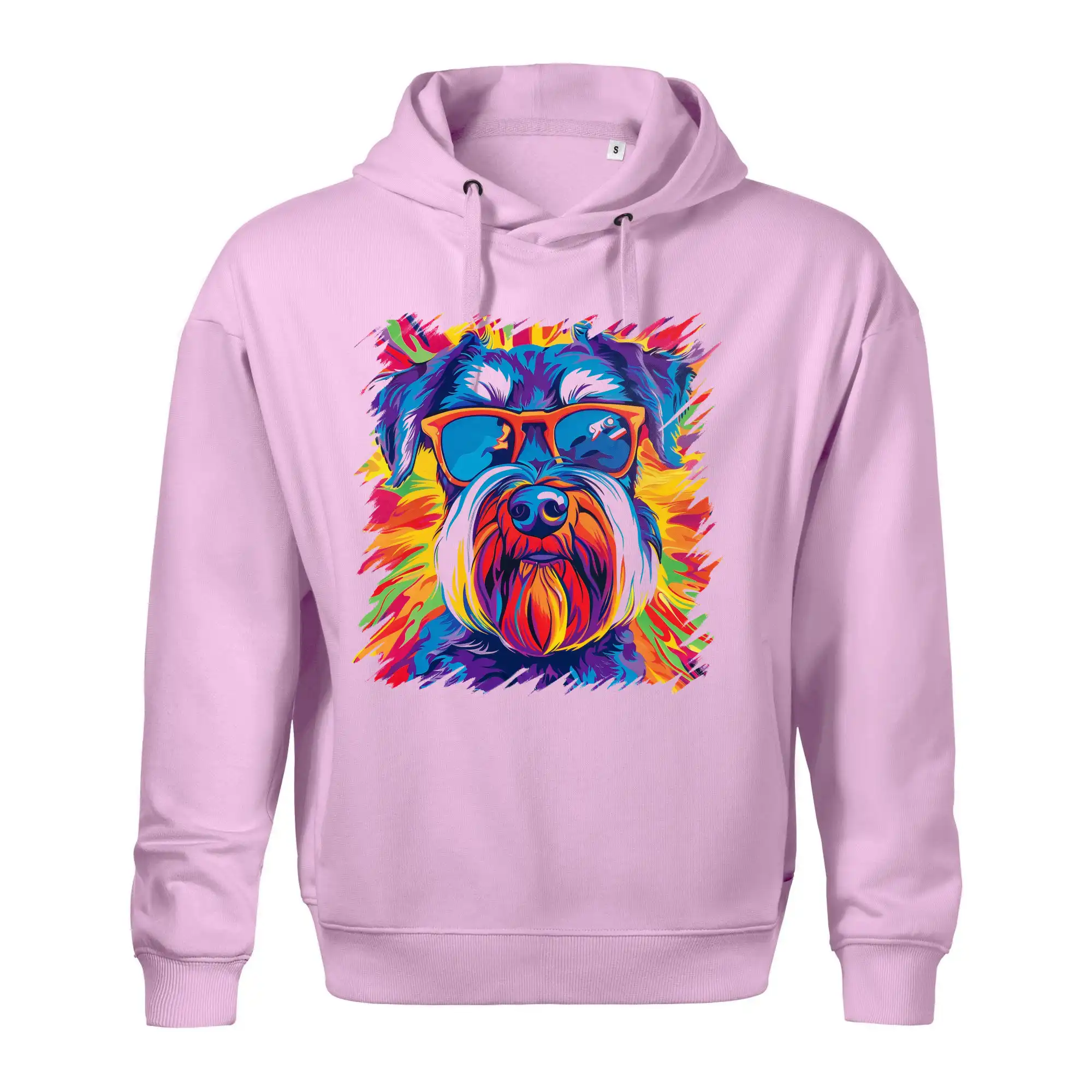 Knírač barevný styl 70s