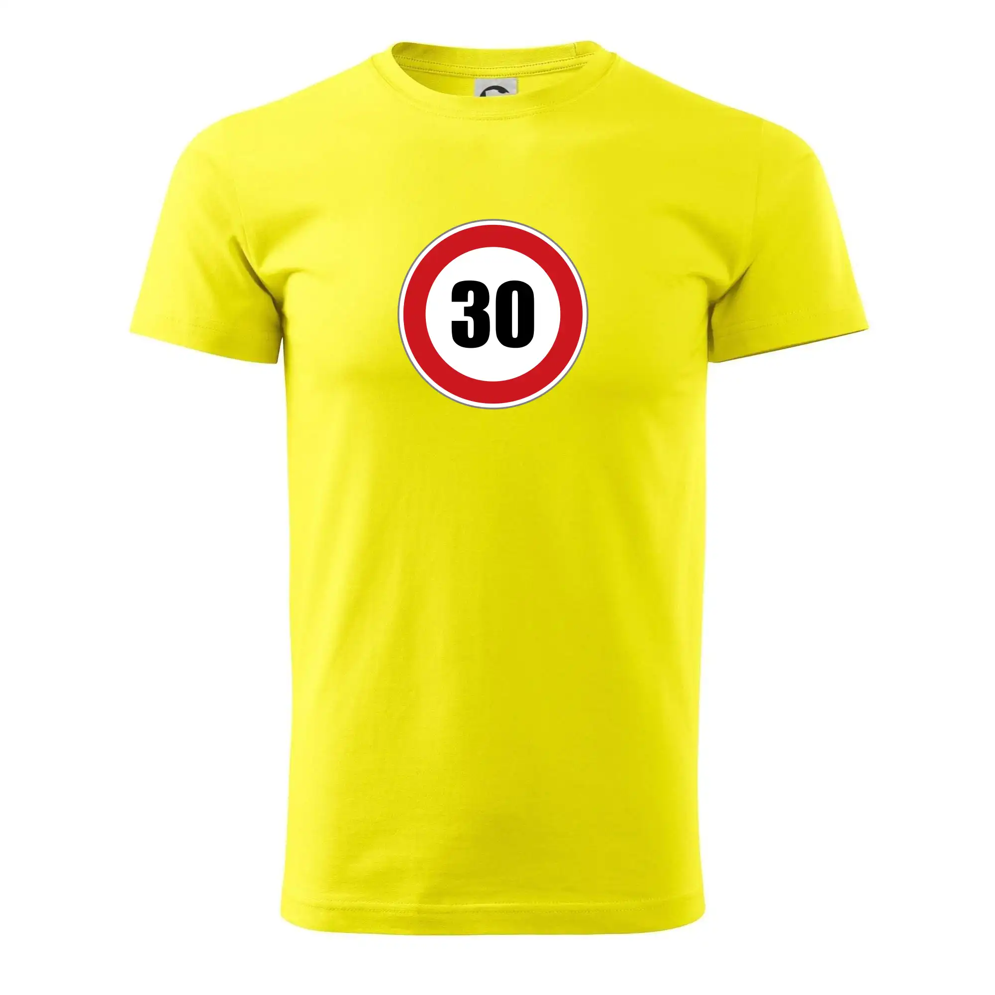 Dopravní značka - omezení rychlosti 30
