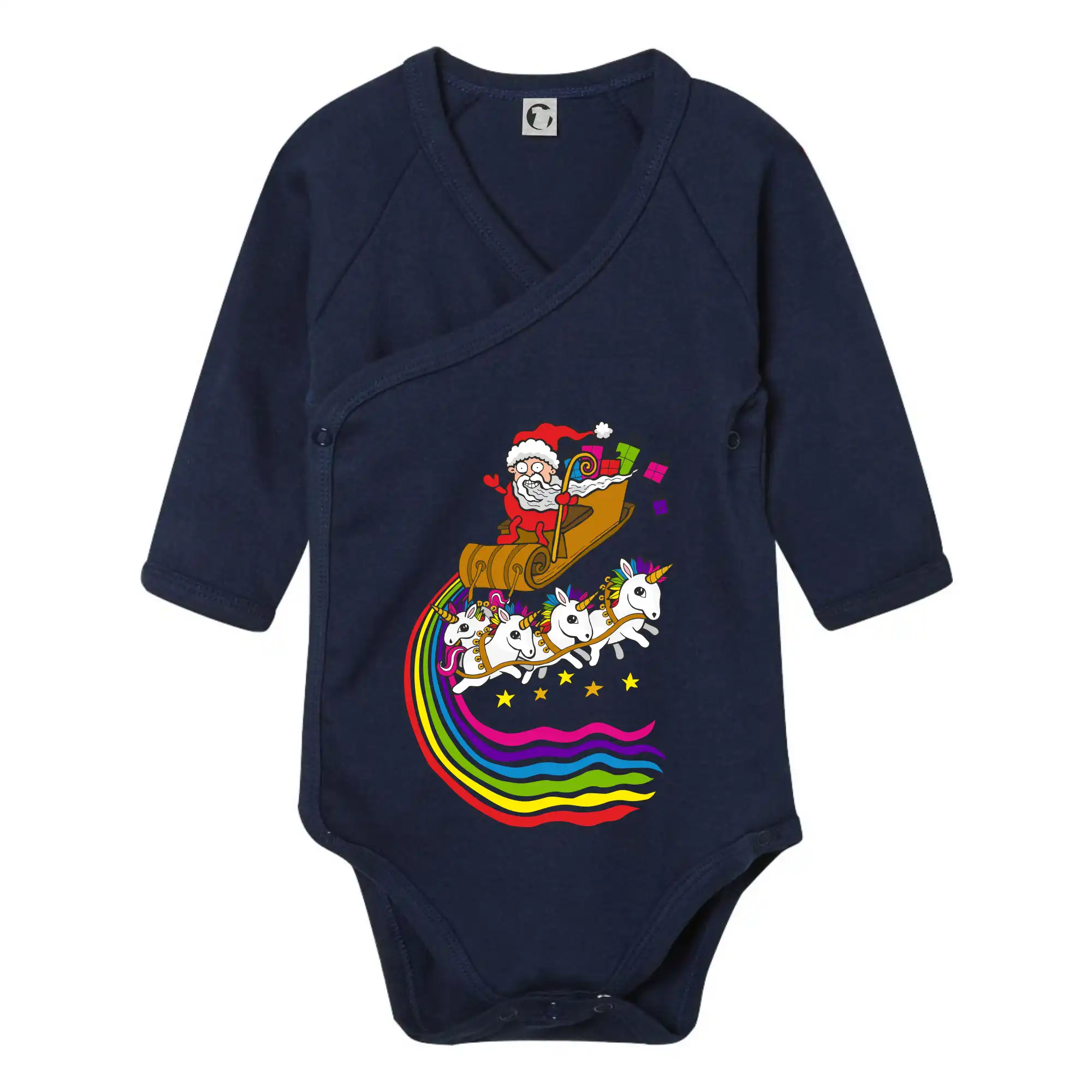 Santa a jednorožci (Pecka design)