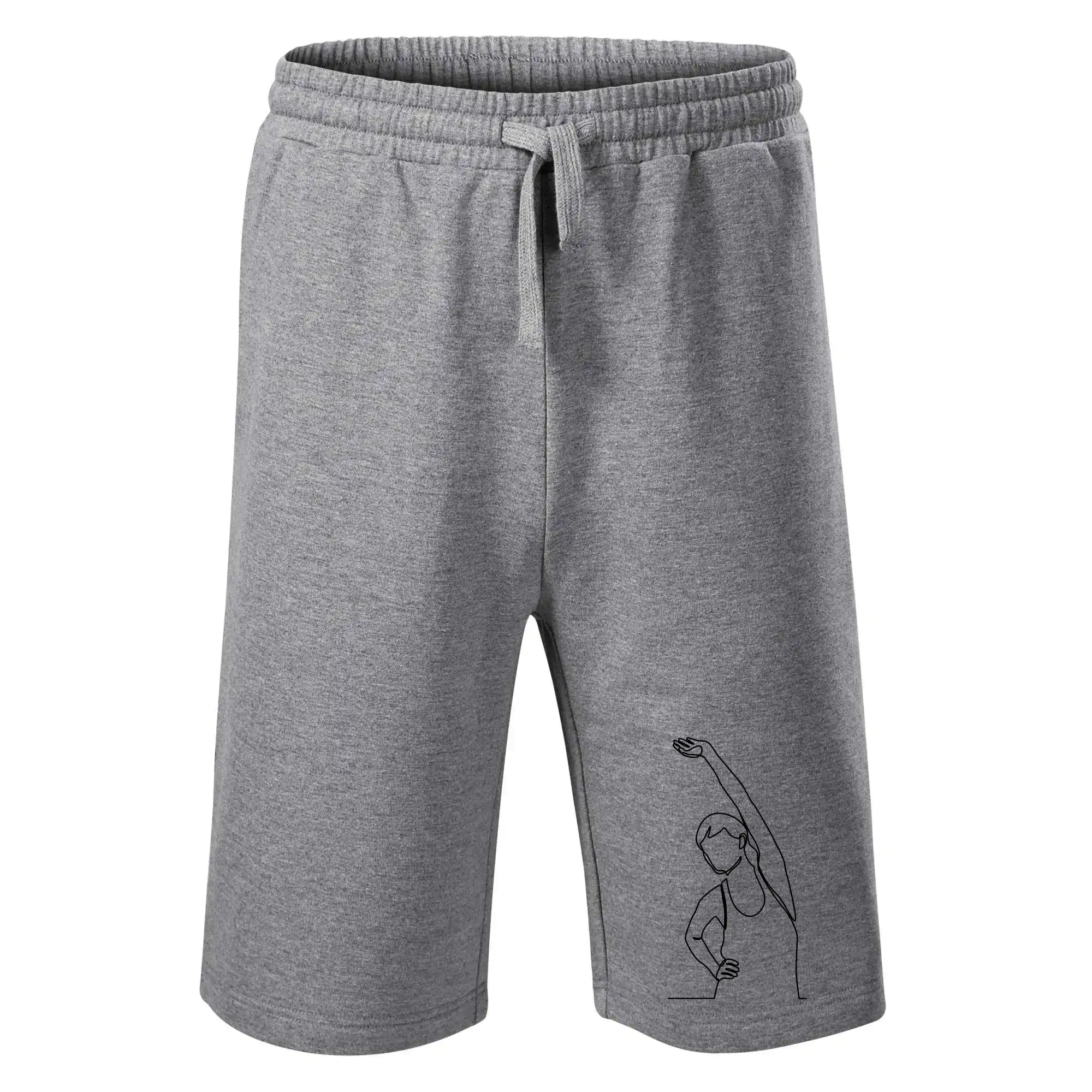 Protahující se žena jedním tahem