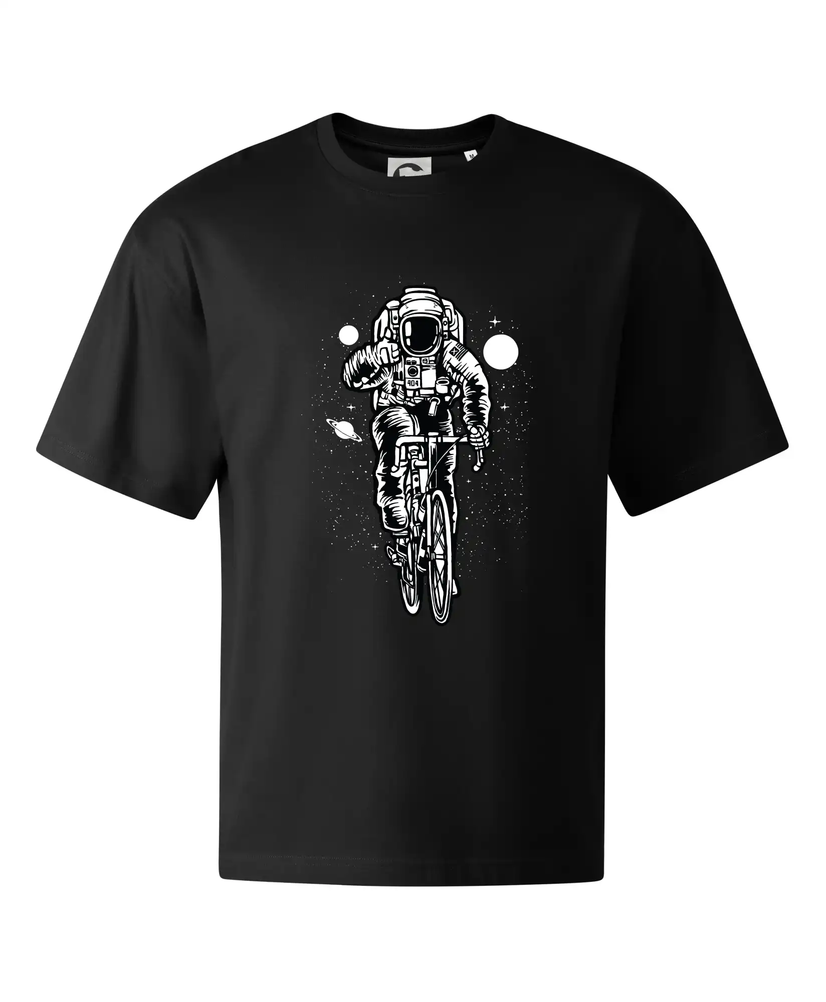 Tričko ako darček pre cyklistu - Astronaut Bicycle - Stage unisex - OVERSIZE