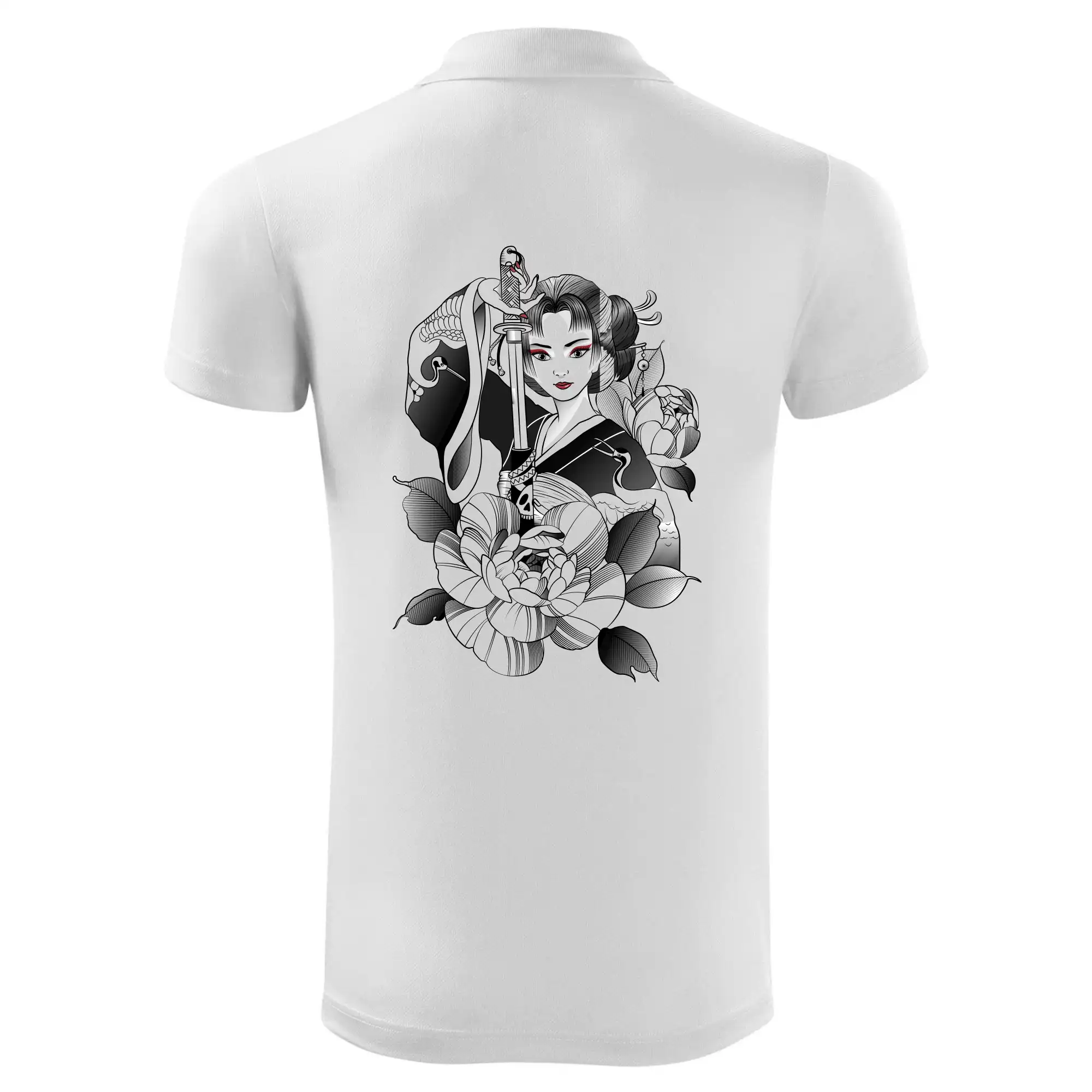 Japonsko - žena s mečem