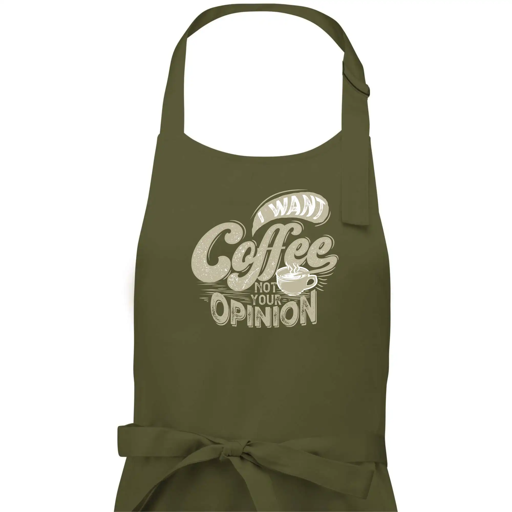 Motívy pre baristu a milovníkov kávy - Coffee opinion - Pánska zástera na varenie