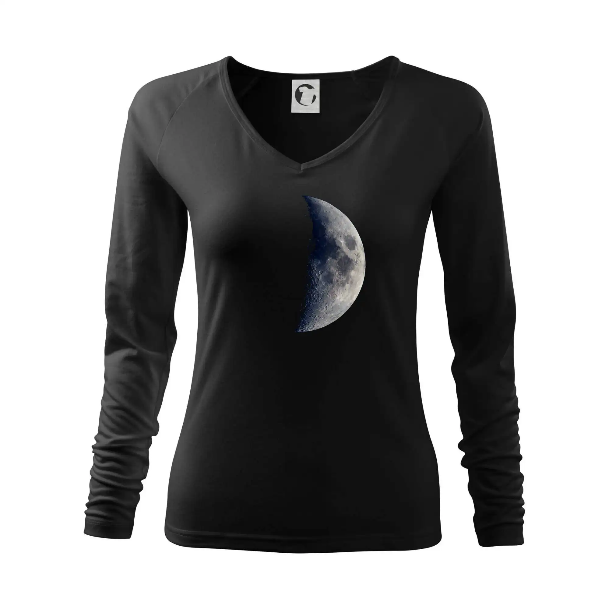 Vesmirne tričká - Fotky planét - mesiac - Tričko dámske Elegance