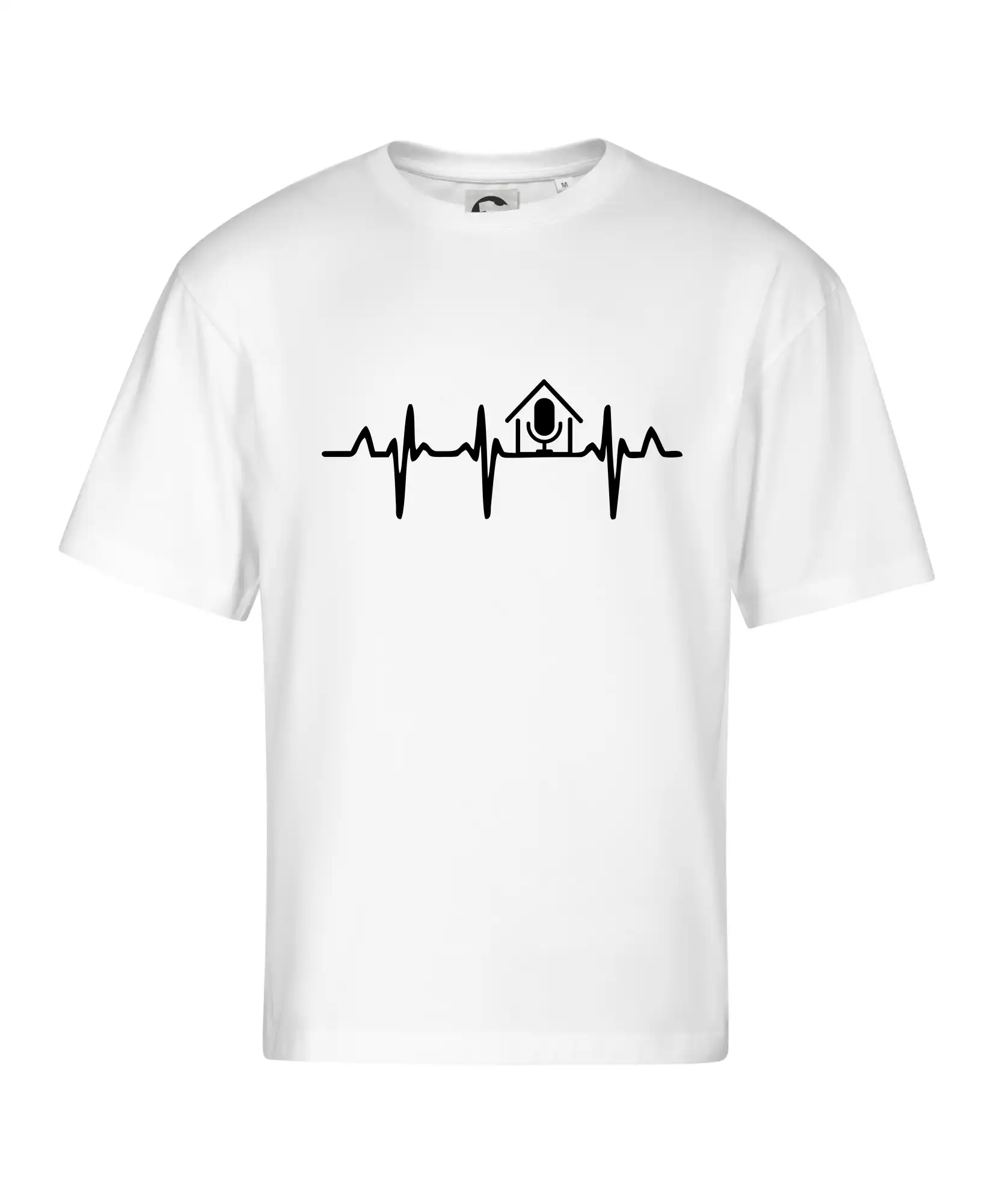 Tričká pre ajťákov - EKG rumka - Stage unisex - OVERSIZE