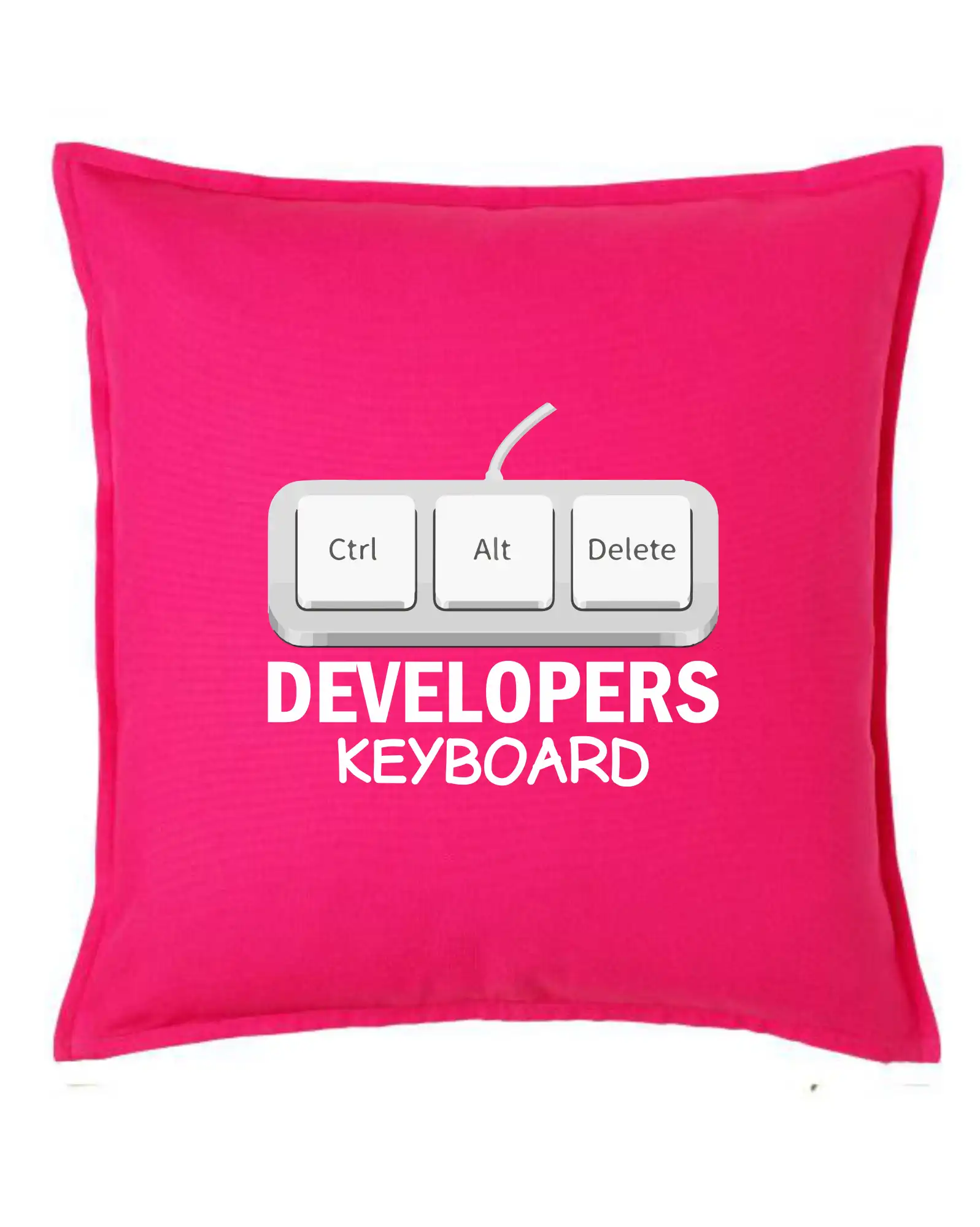 Tričká pre ajťákov - Developers keyboard - Vankúš 50x50