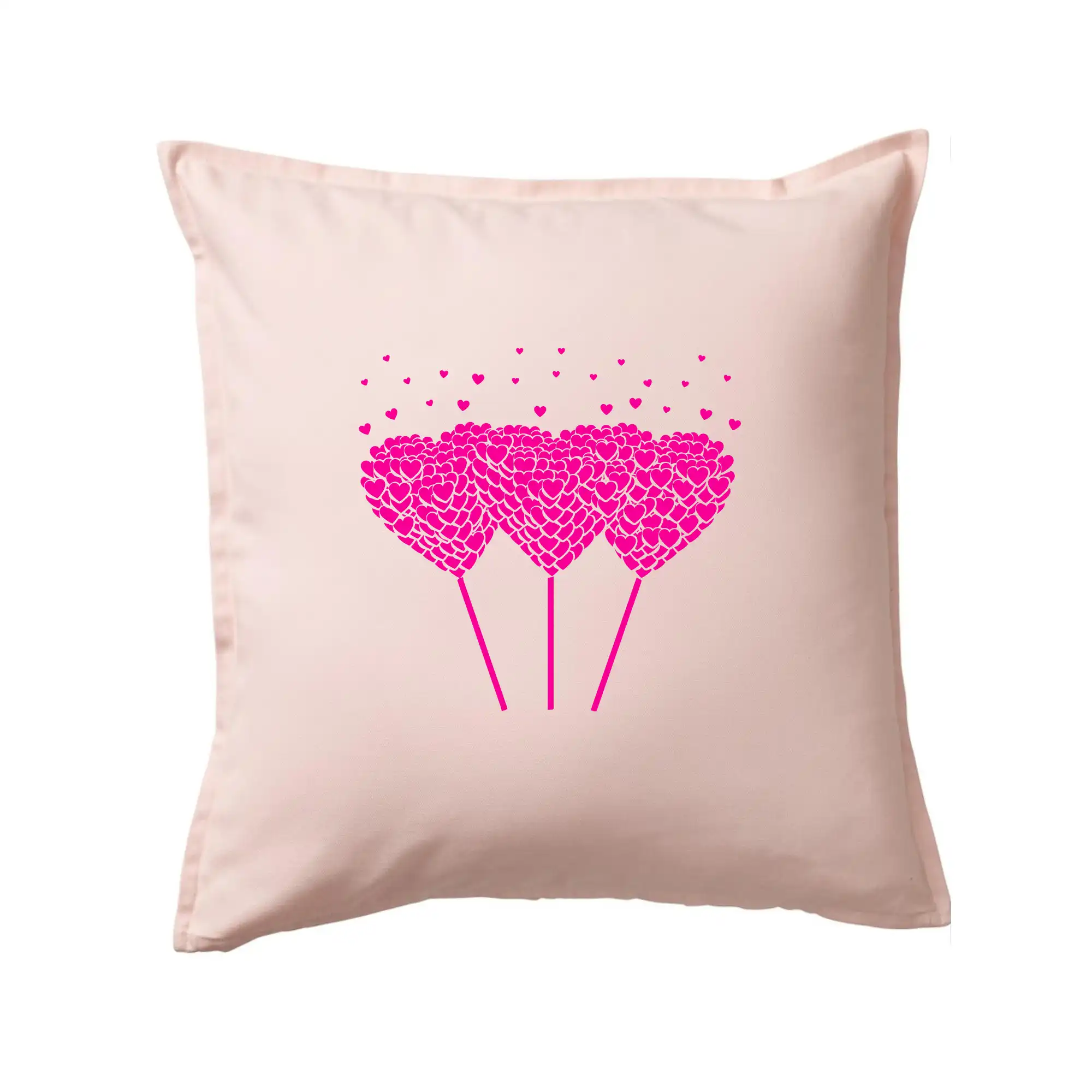 Tričká pre zamilovaných - Srdce bálóniky - Vankúš 50x50