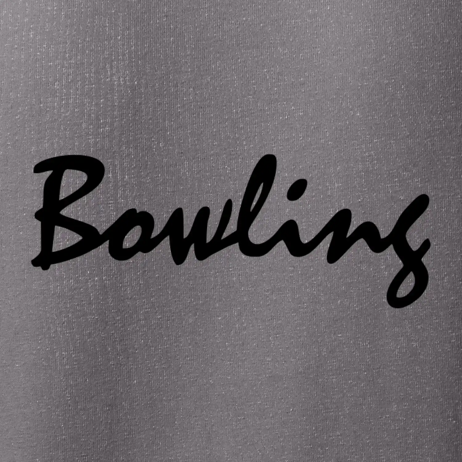 Bowling nápis psací