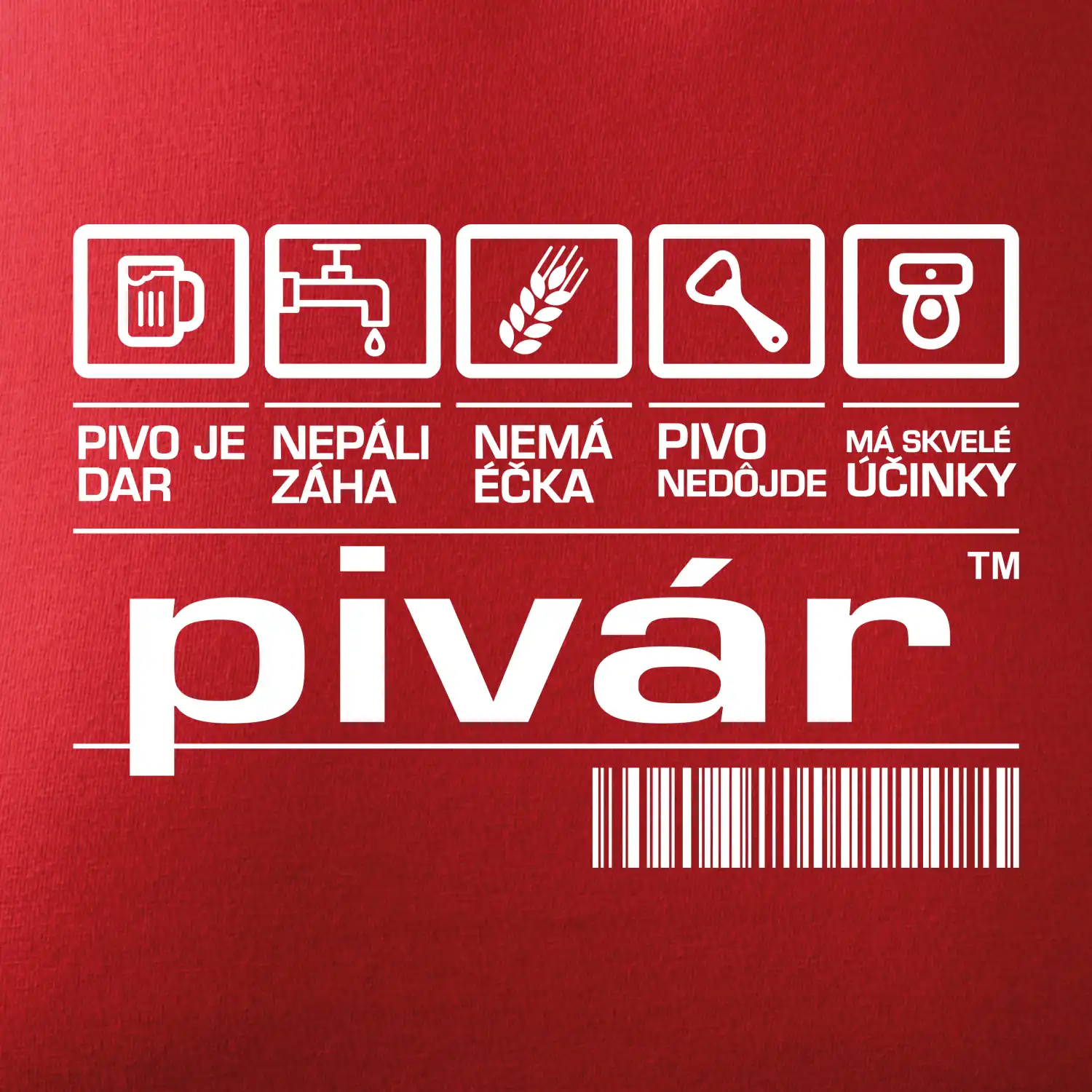 Čiarový kód - pivár