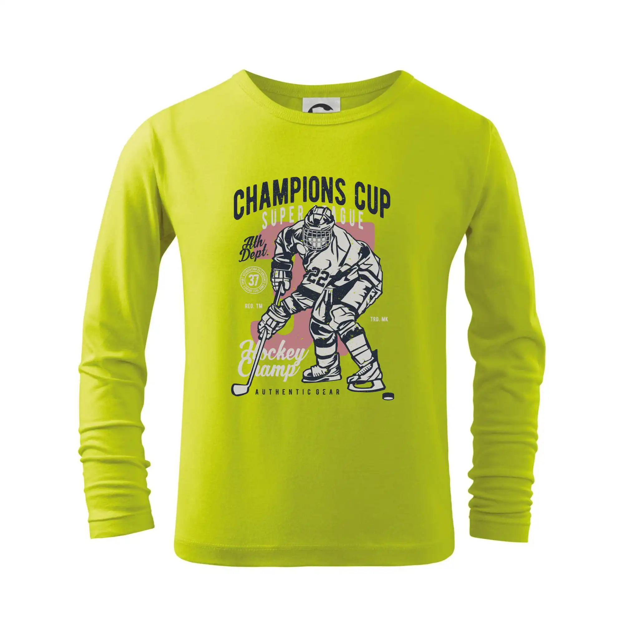 Hokejová trička - Champions Cup Hockey - Tričko detské Long Sleeve