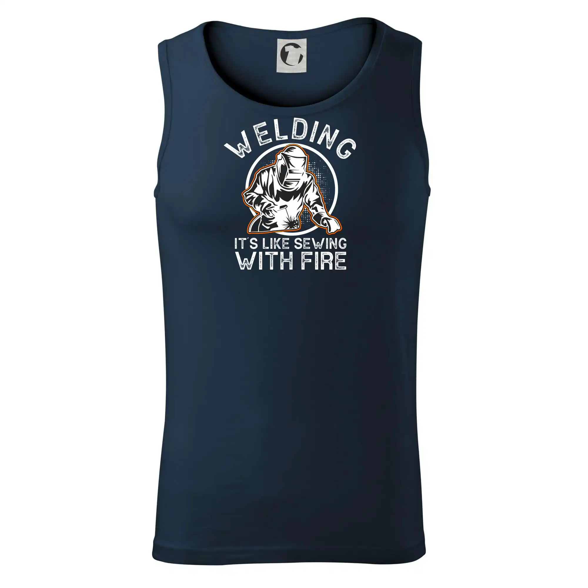 Tričká pre zvárača - Welding its like sewing with fire - Tielko pánske Core