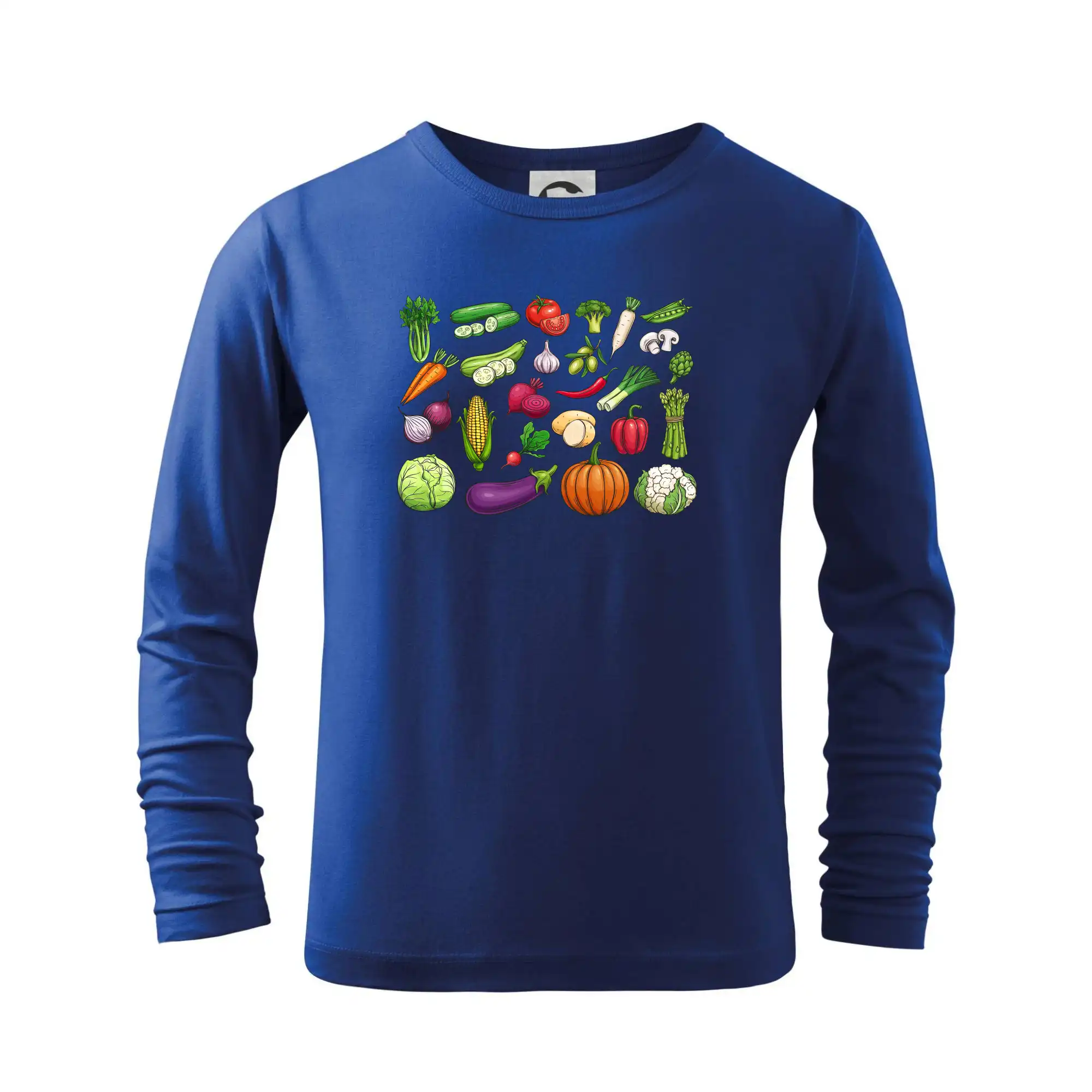 Životný štýl - Zelenina zo záhradky - Tričko detské Long Sleeve