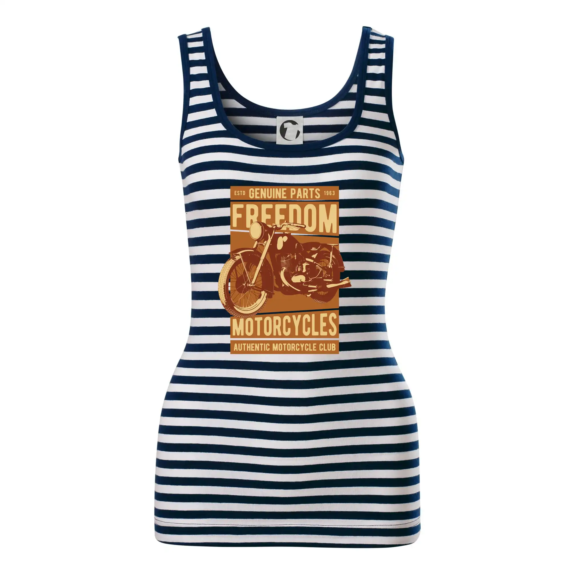 Tričká a mikiny s potlačou motoriek – pre pravých motorkárov - Motorcycles freedom - Sailor tielko na vodu