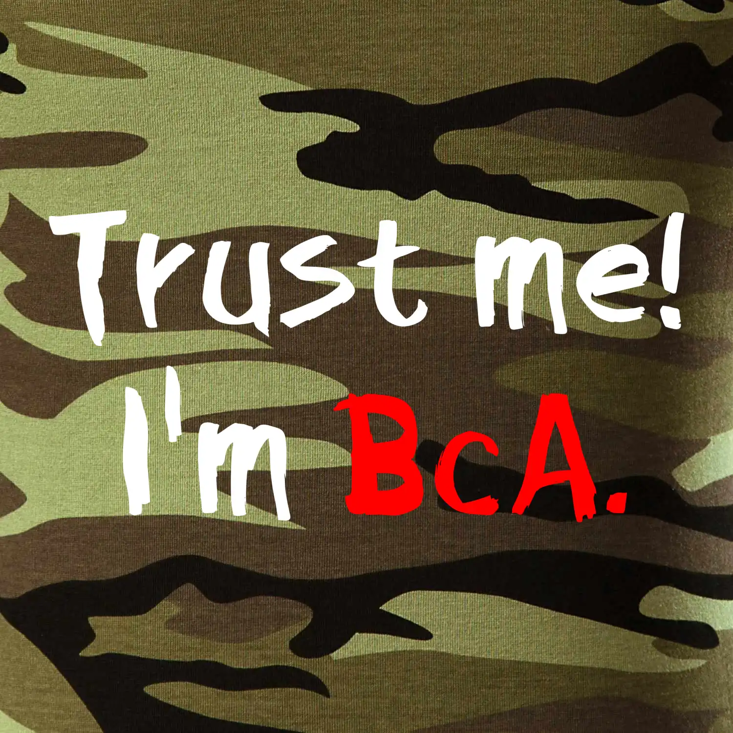 Trust me I´m  BcA. / Věř mi jsem BcA.