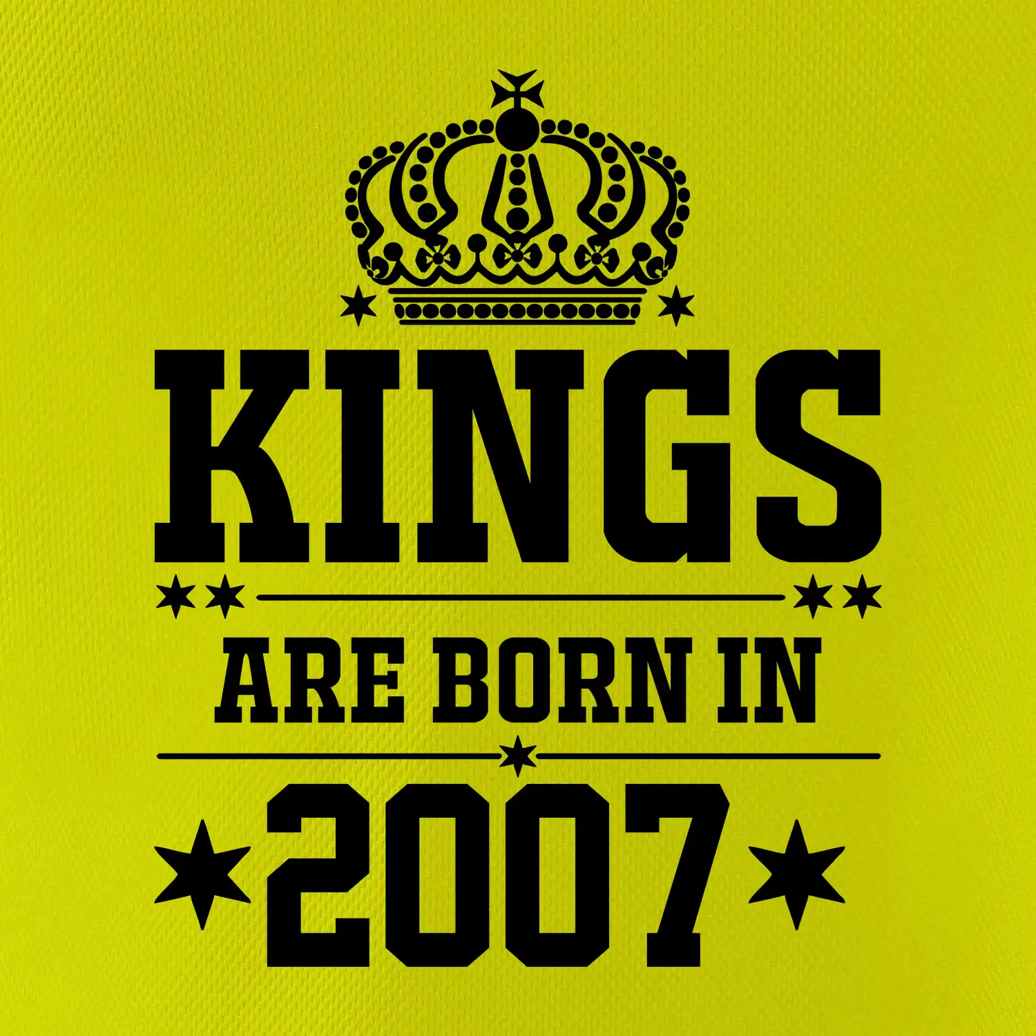Kings are born in 2007