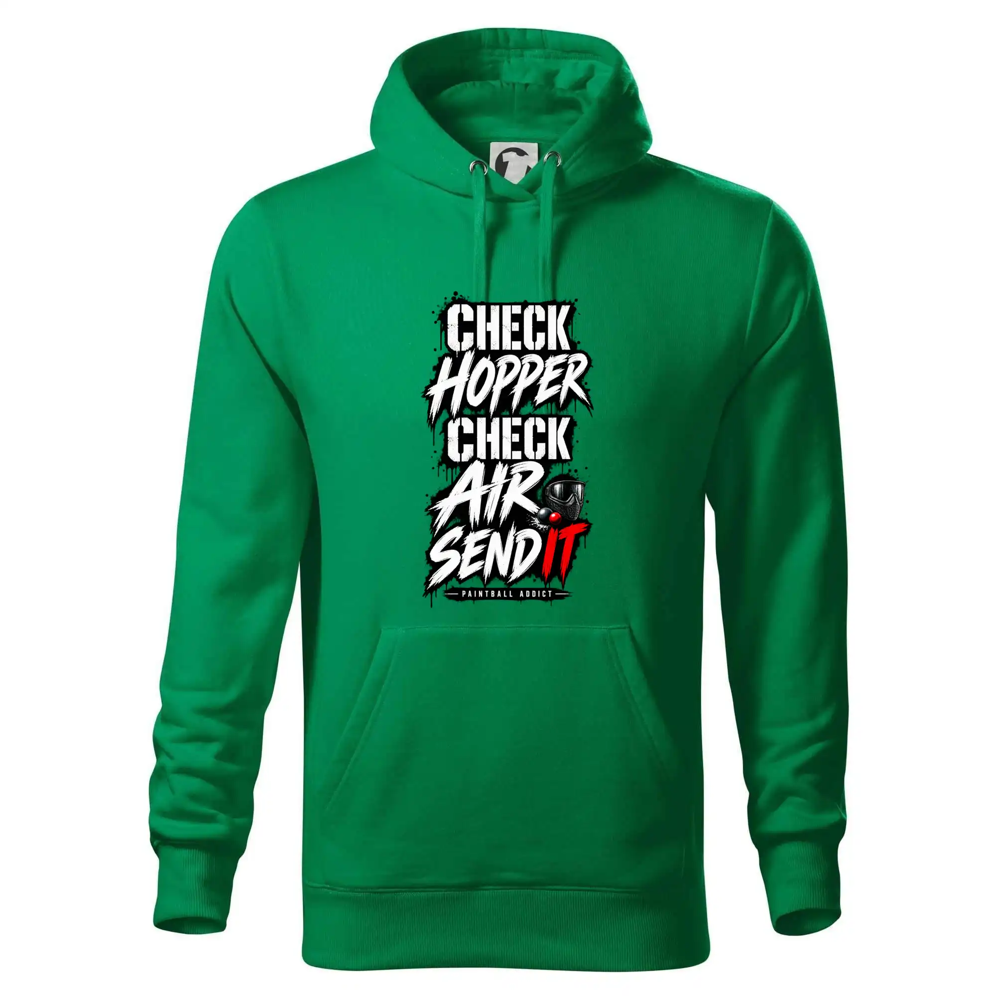 Kontrola zásobníku check hopper air paintball