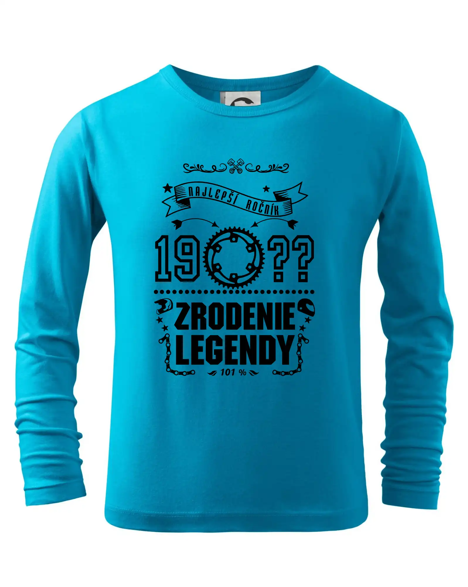 Trička Zrodenie legendy - Zrodenie legendy - pre motorkárov - Tričko detské Long Sleeve
