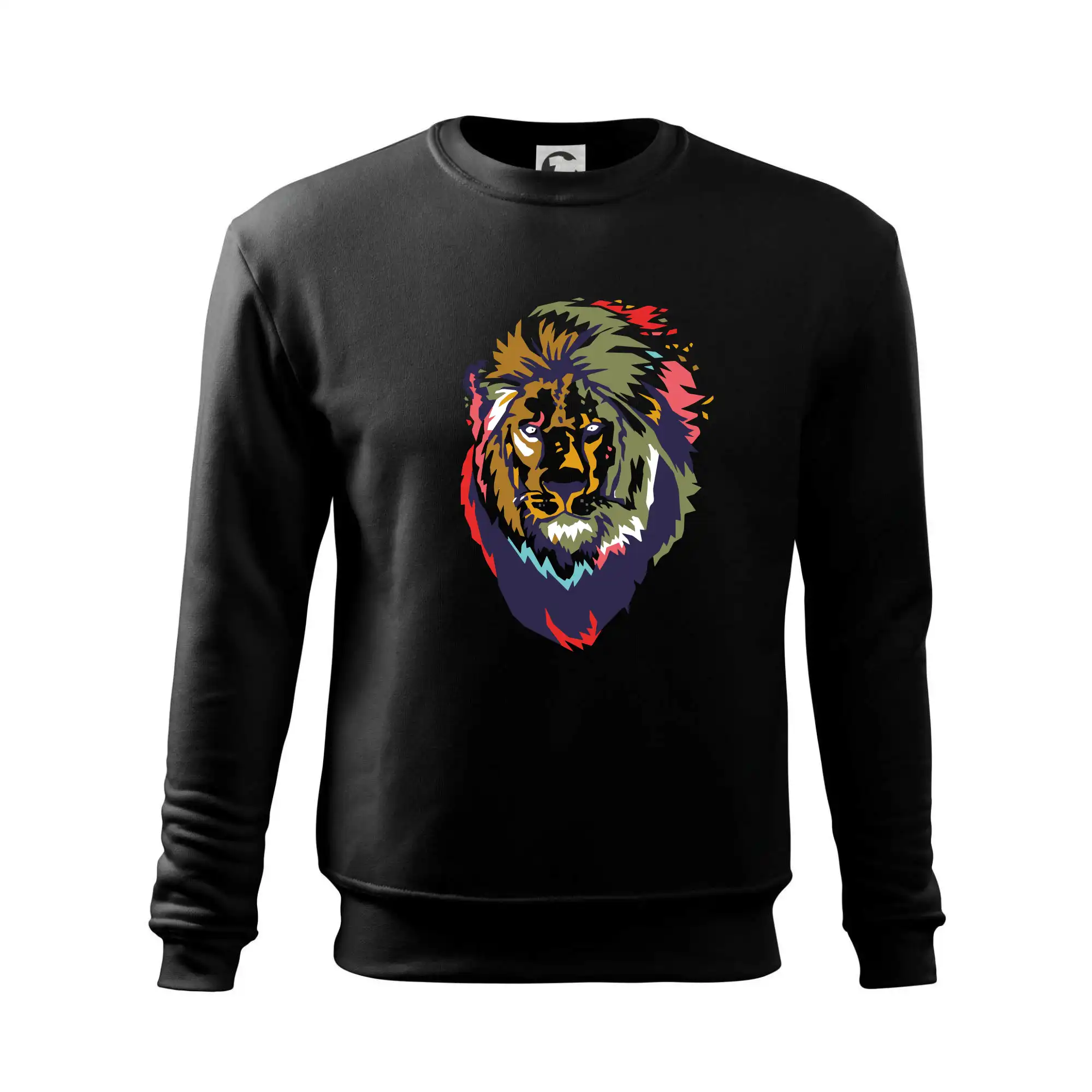 Hlava lva kreslená jednoduchá