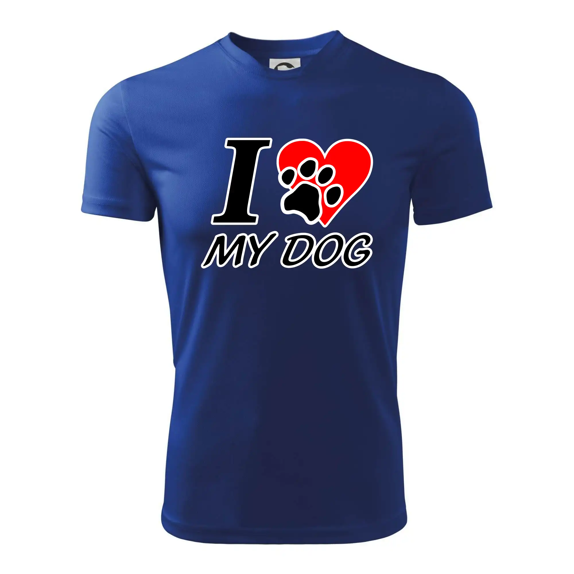 I love my dog - nápis