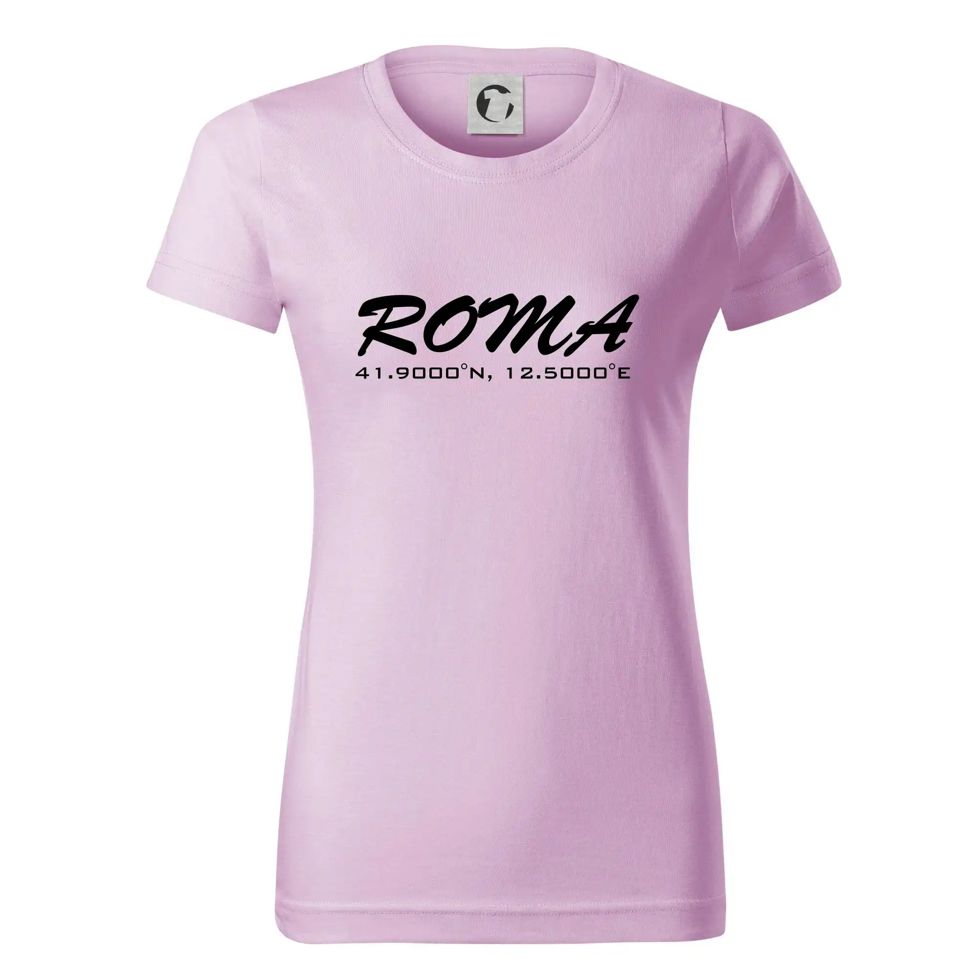 Tričká Taliansko - Roma GPS - Dámske tričko basic - ľahko voľnejšie a dlhšie