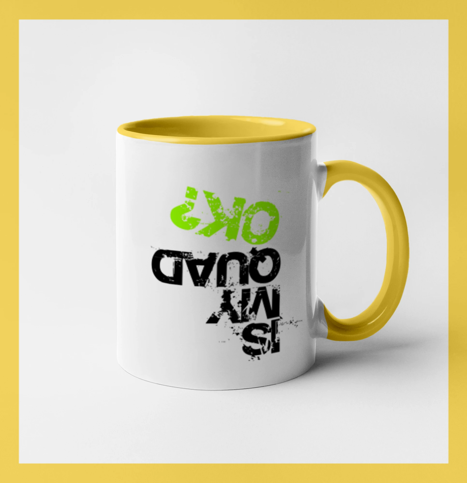 Tričko s štvorkolkou - Is my Quad ok - Hrnček 