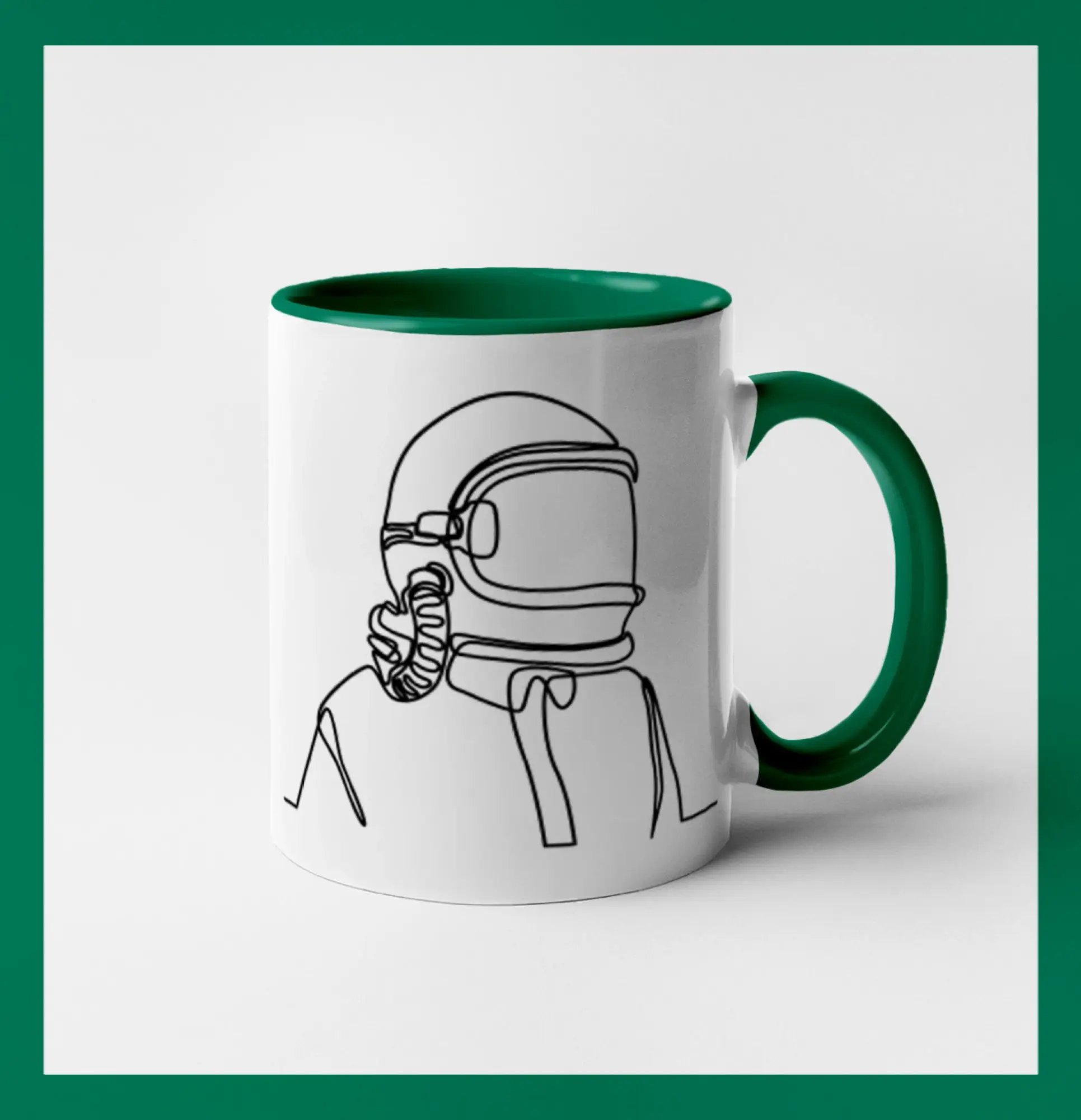 Astronaut jedním tahem