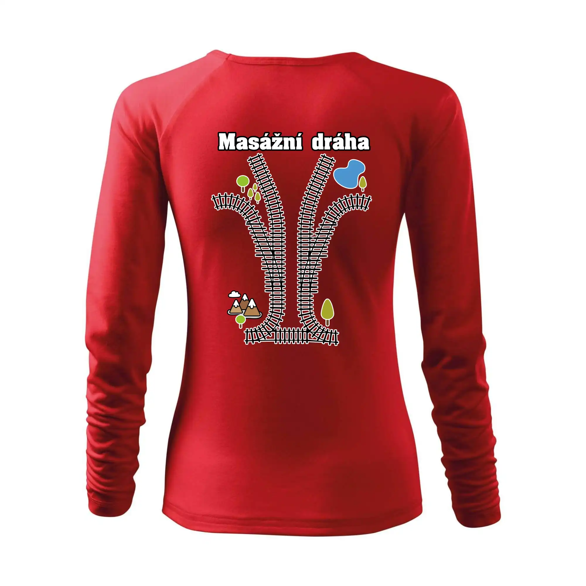 Masážna dráha - Tričko dámske Elegance