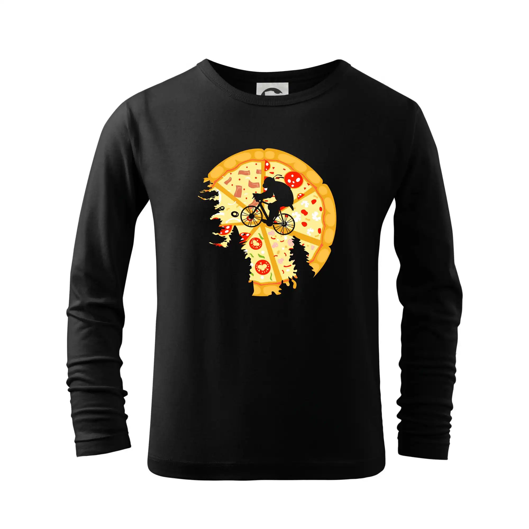 Pizza Moon - Tričko detské Long Sleeve