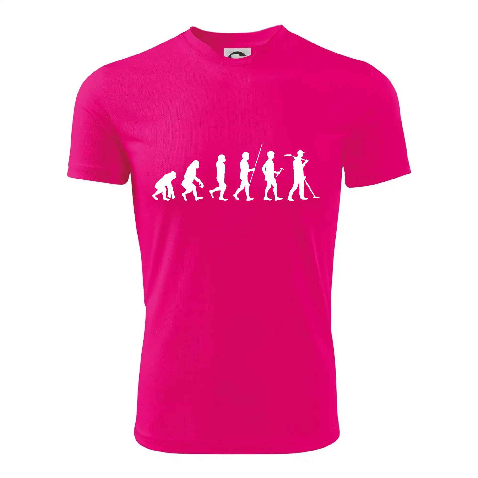 Tričká s potlačou evolúcia - Evolúcia detektor - Detské tričko športové
