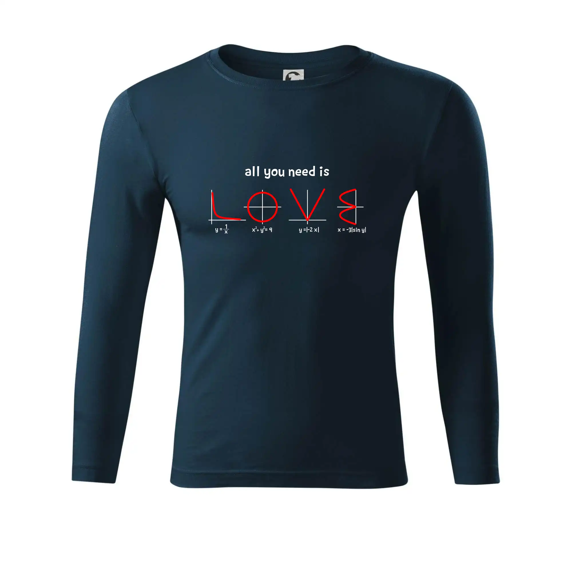 Grafické tričká - All you need is love - Tričko Progress s dlhým rukávom