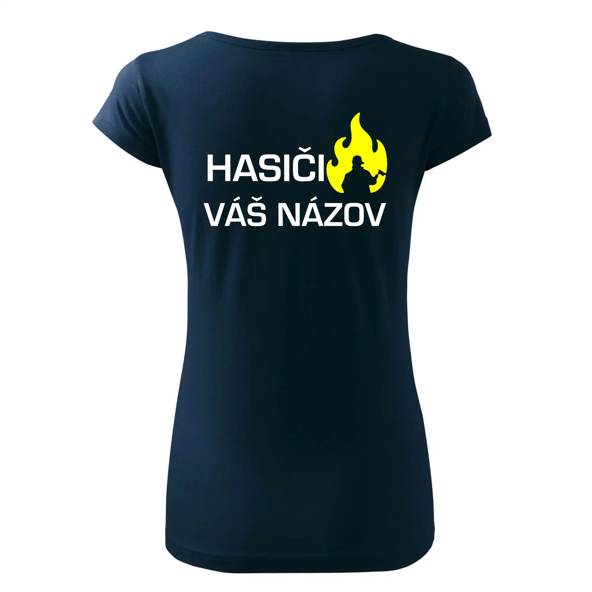 Hasiči - Váš názov - FLUO + Reflexná potlač