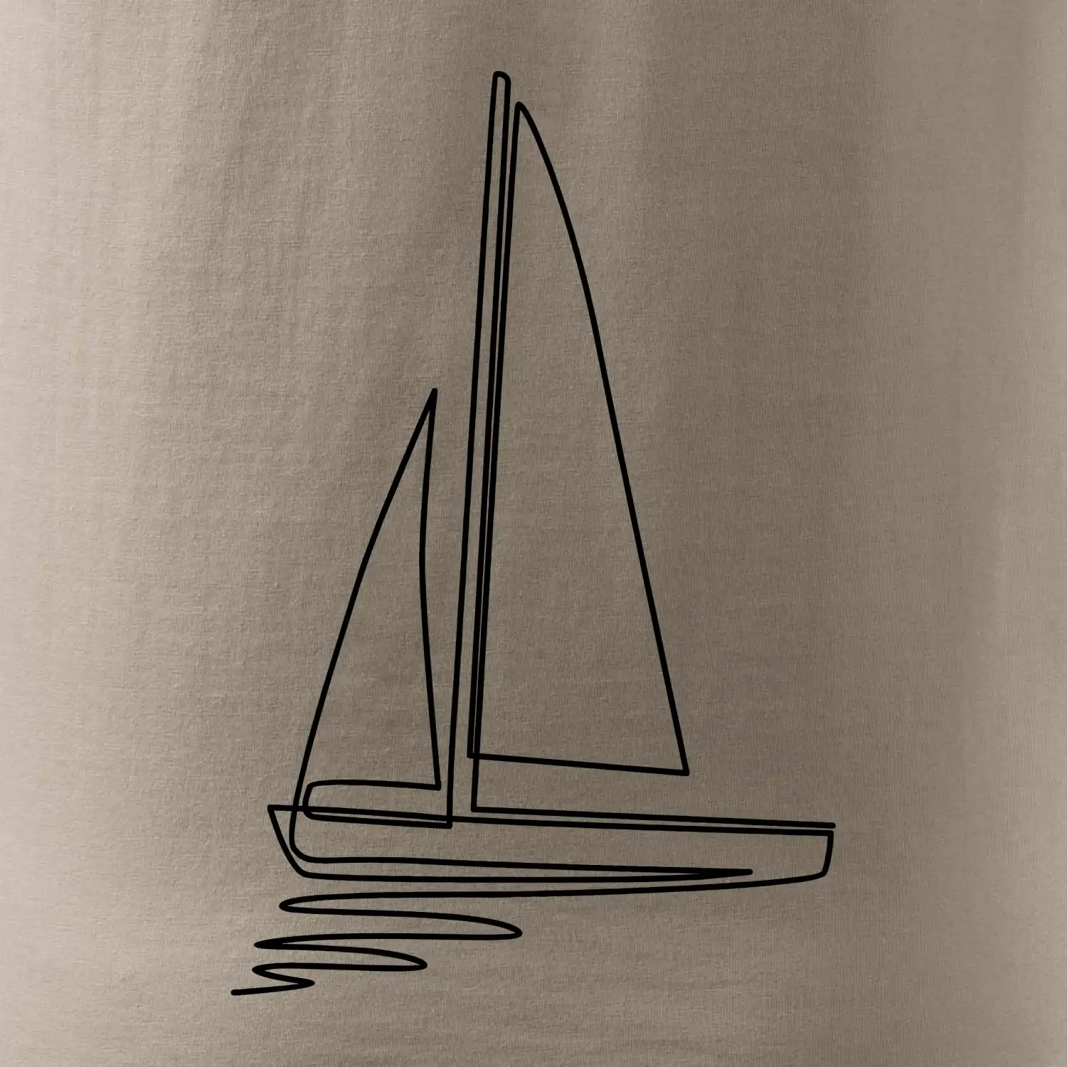 Plachetnice jedním tahem