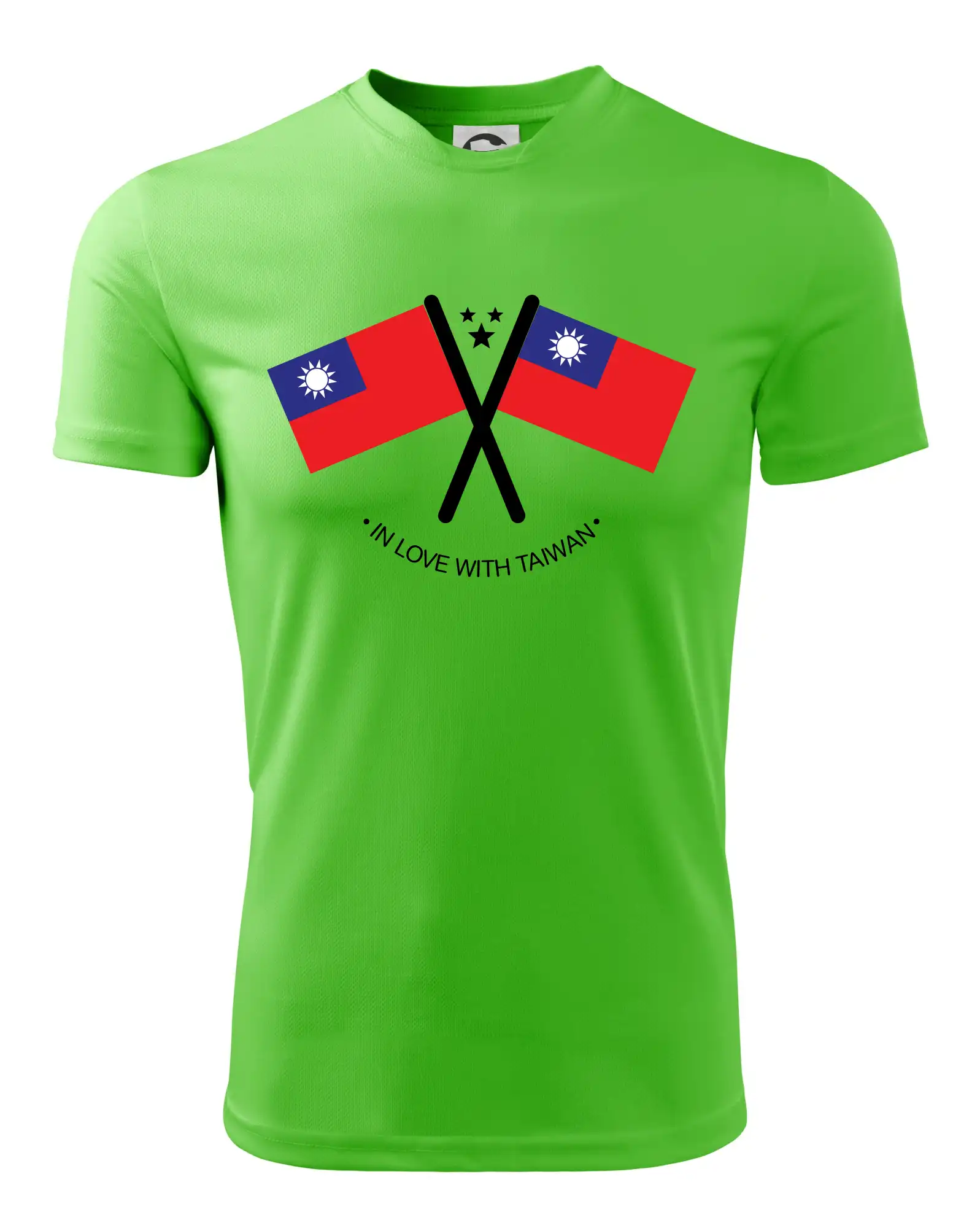 In love with Taiwan - vlajky