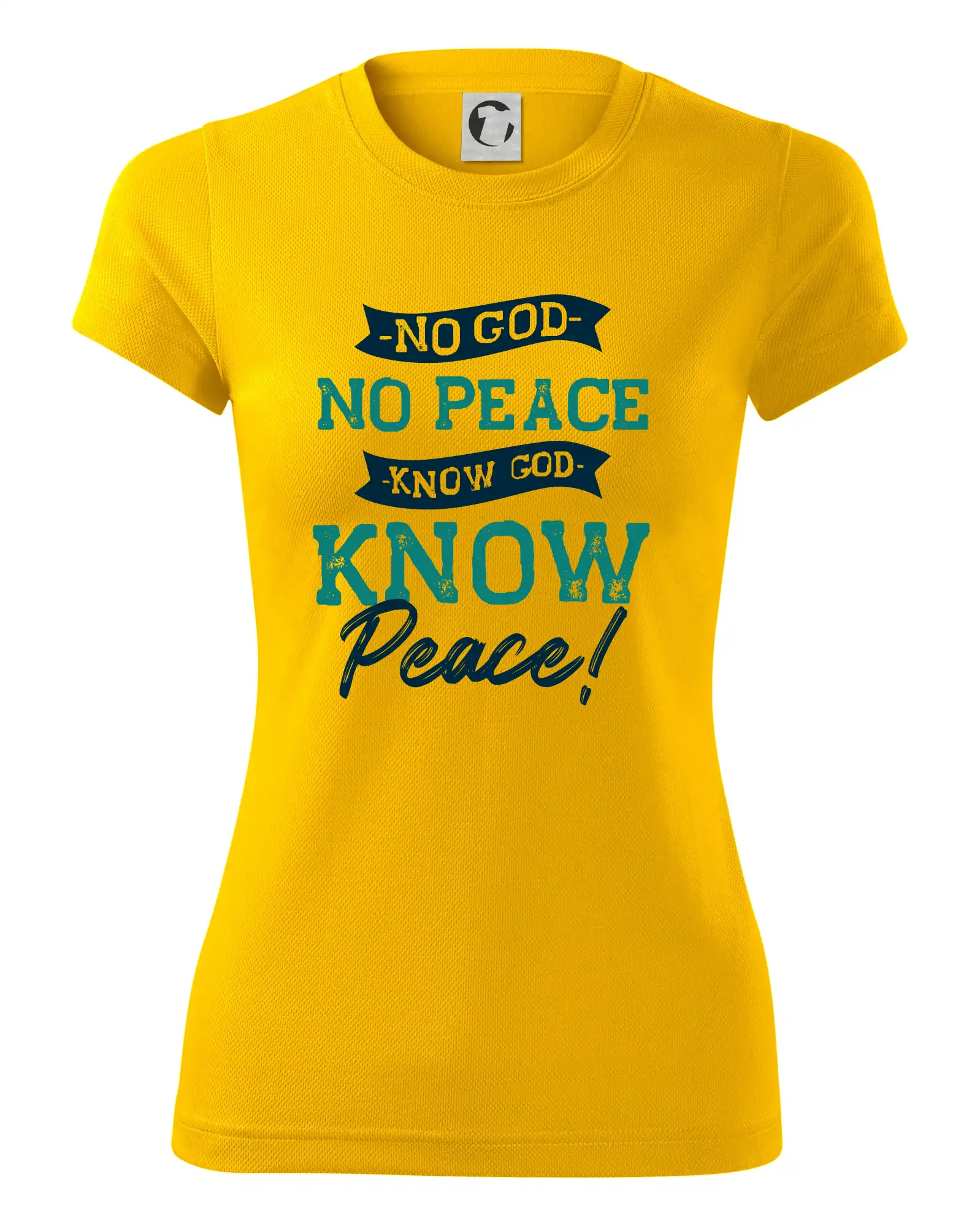 No God no peace, know god know peace