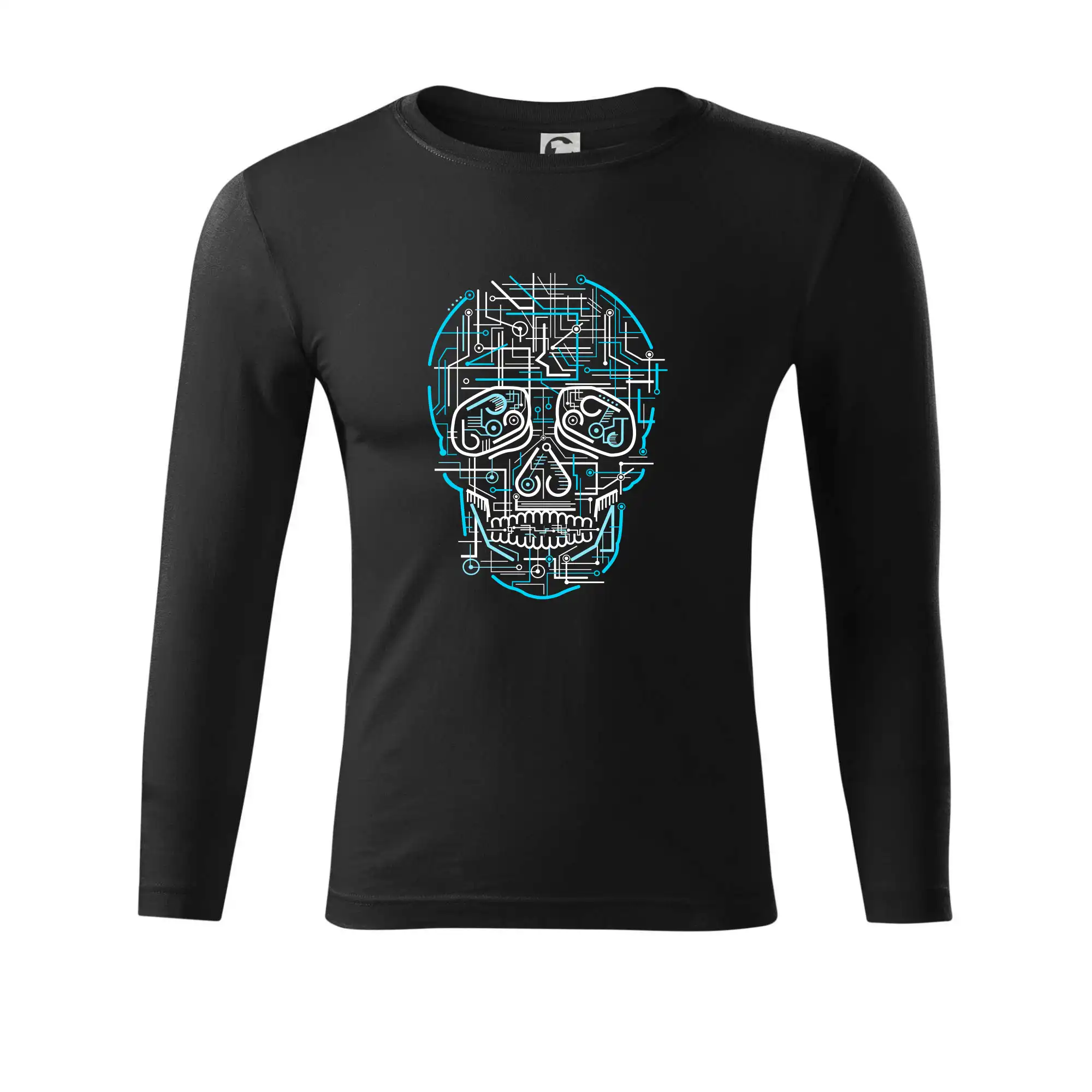 Grafické tričká - Electric Skull - Tričko Progress s dlhým rukávom