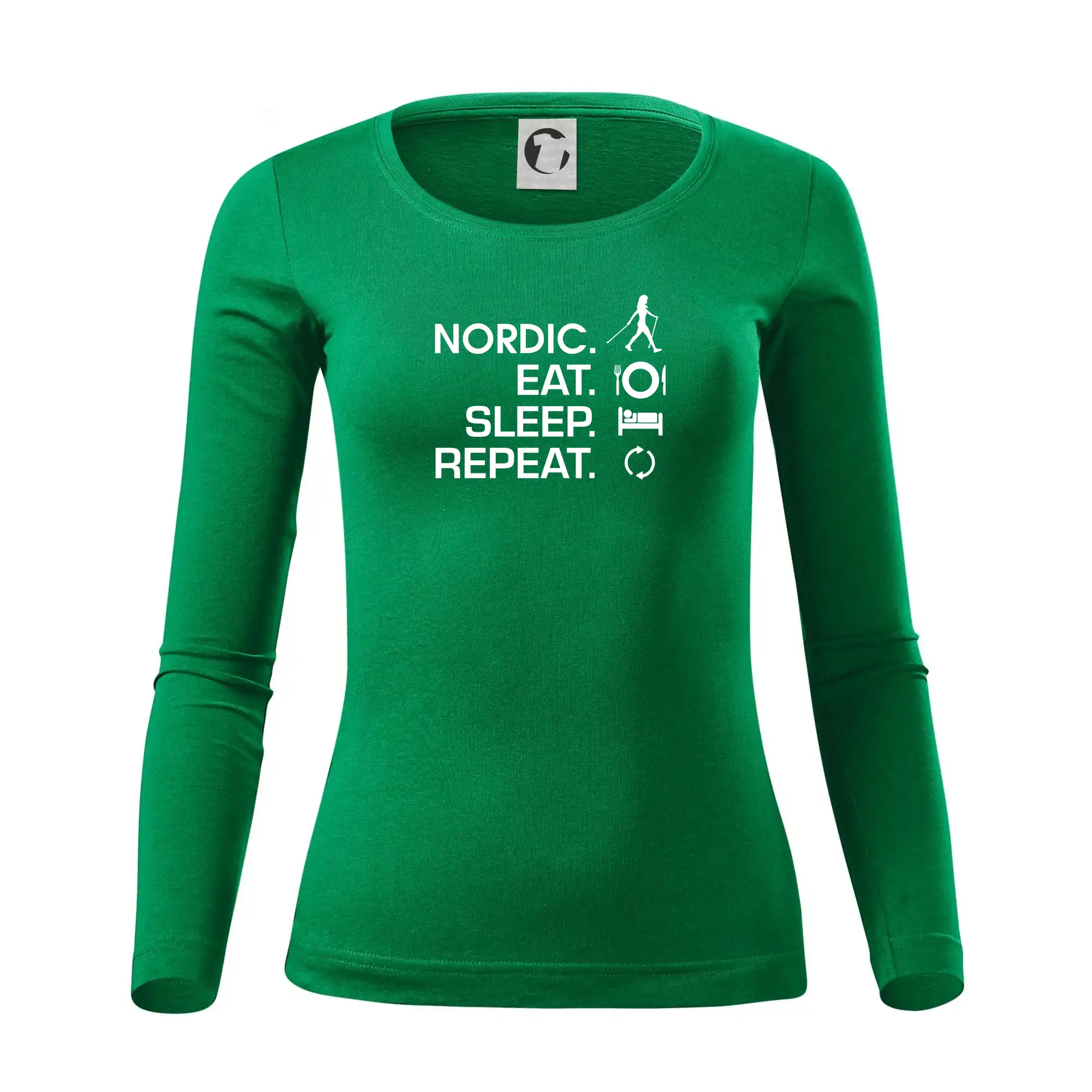 Nordic walking eat sleep