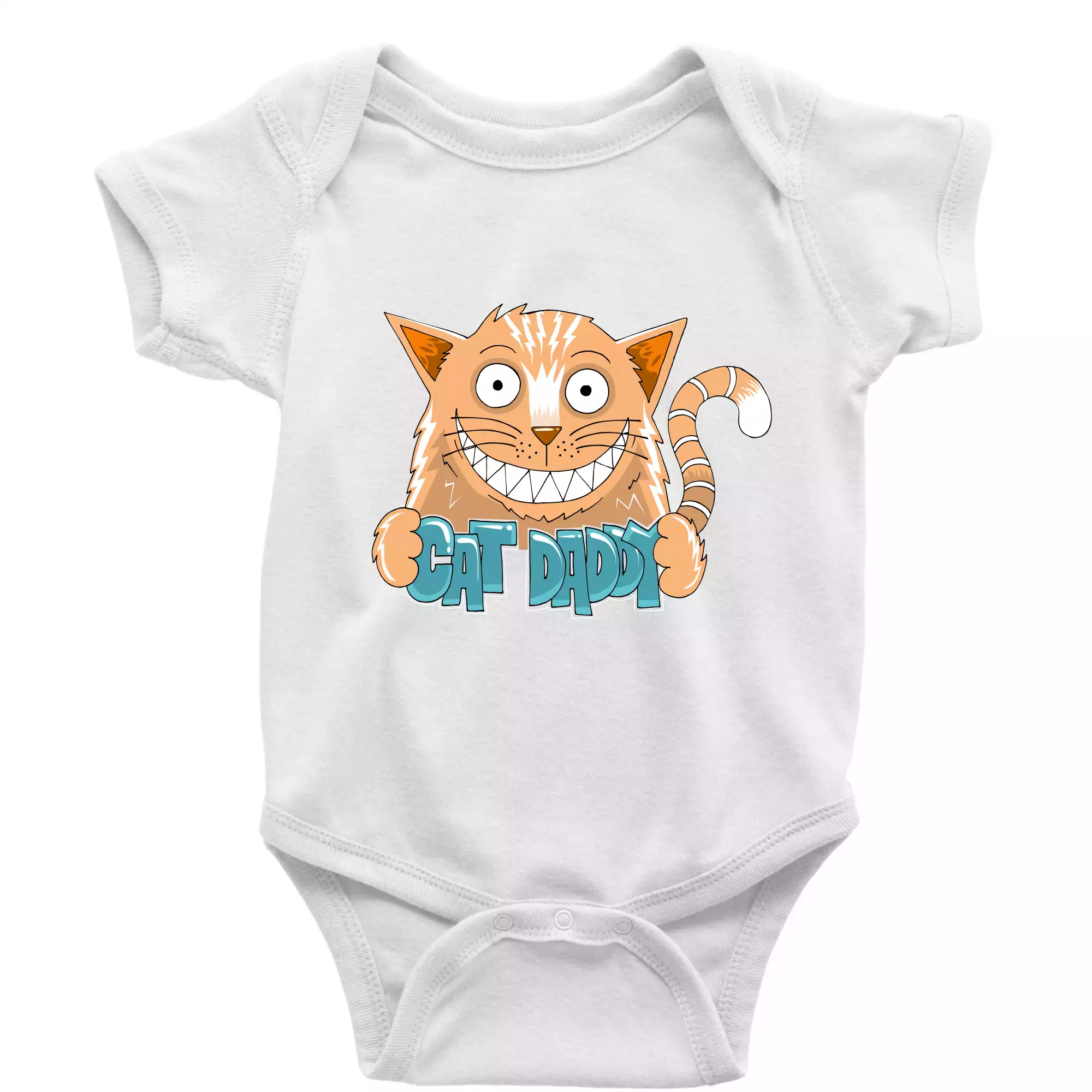 Cat daddy s vyceněnými zuby (Pecka design)