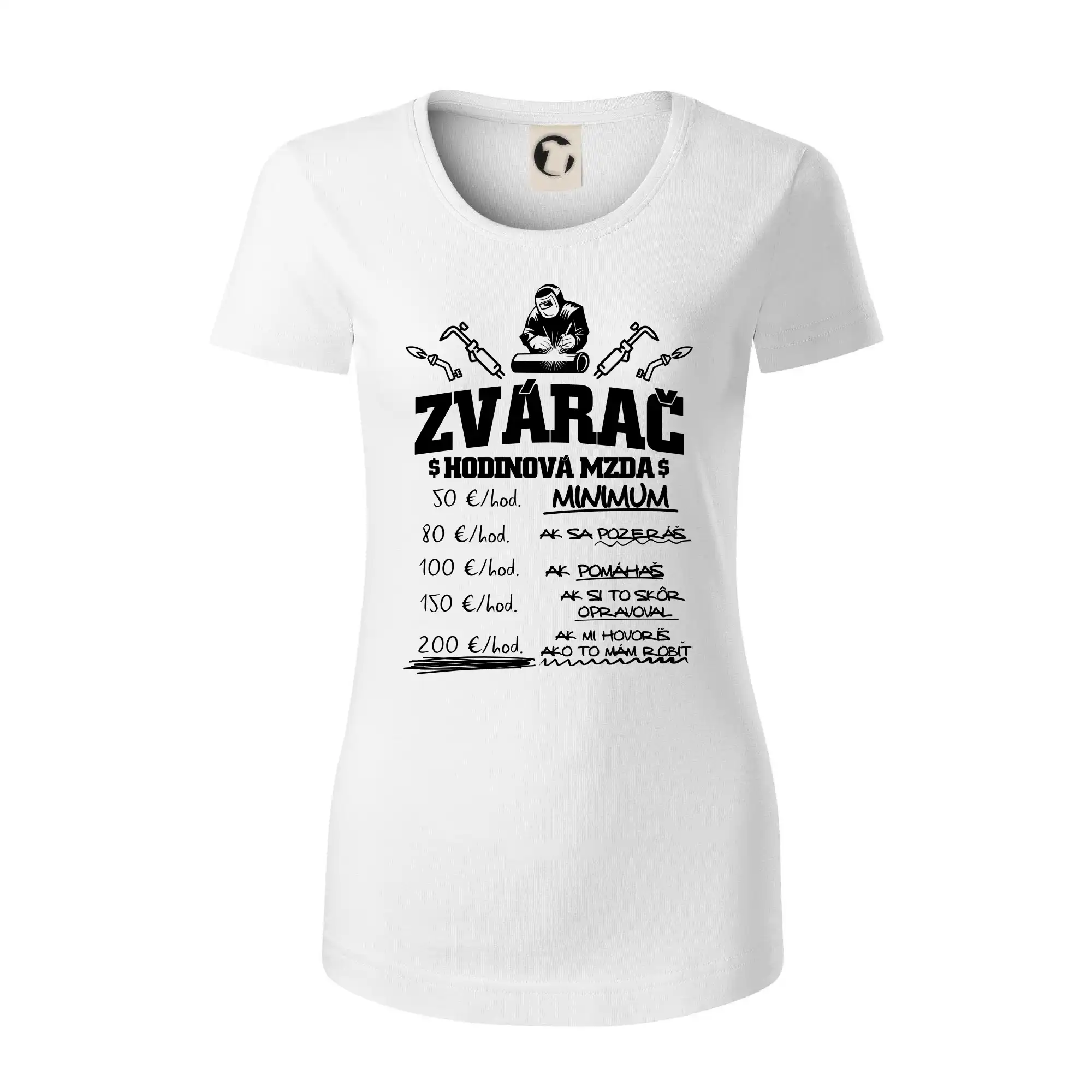 Hodinová mzda zvárač