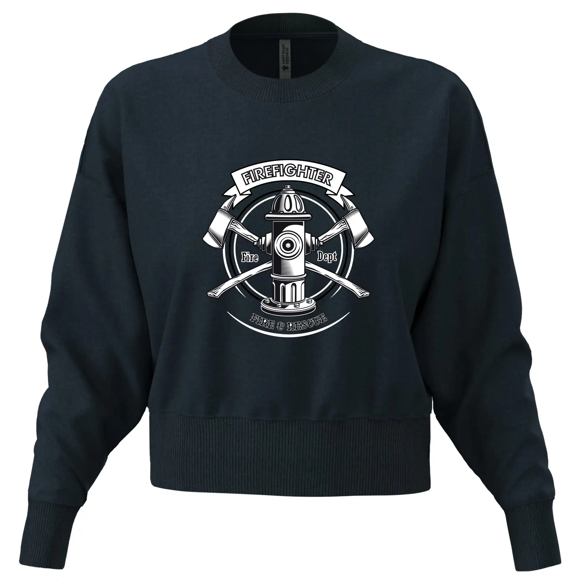Firefighter logo Fire and rescue