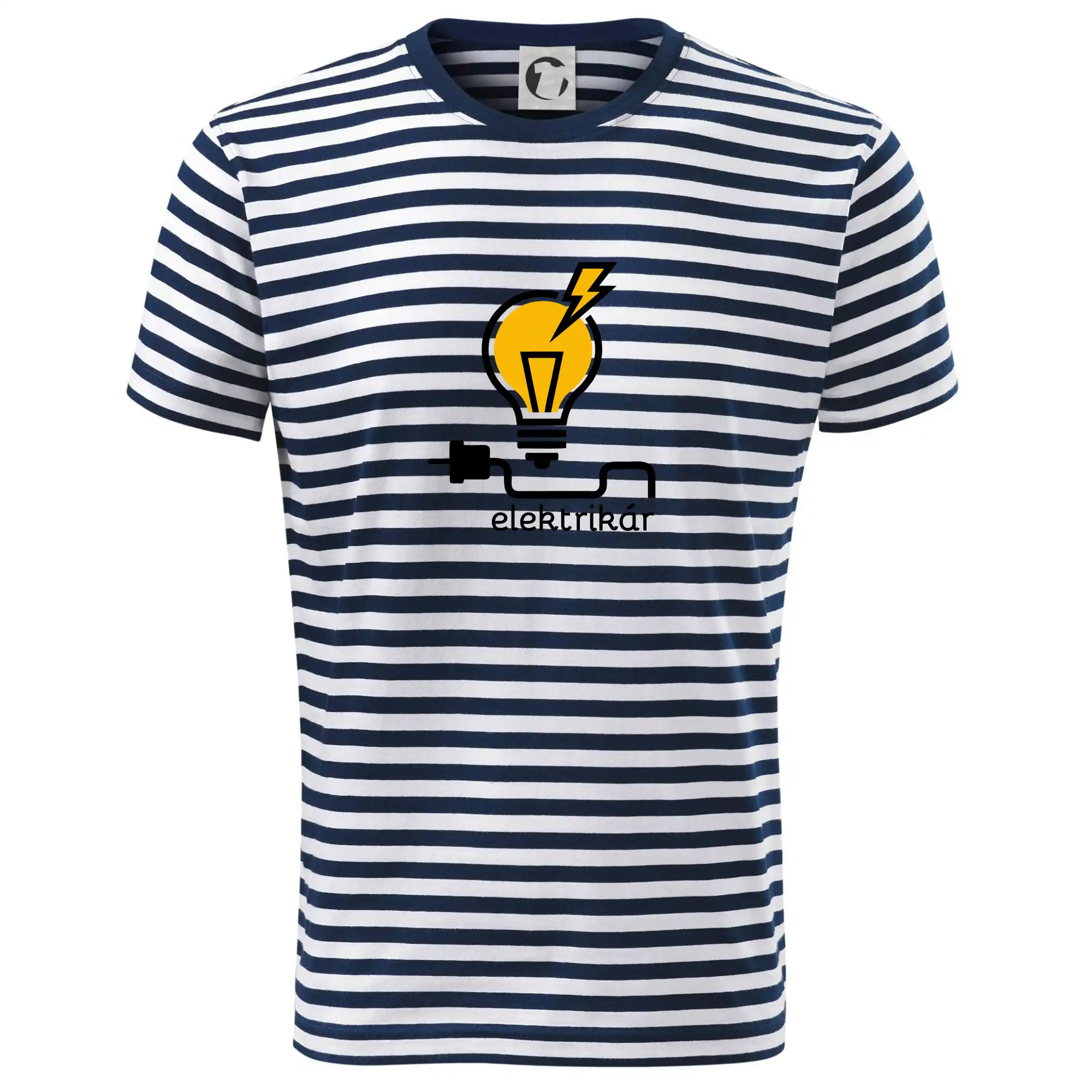 Vtipné tričká do práce - Žiarovka - elektrikár - Tričko na vodu