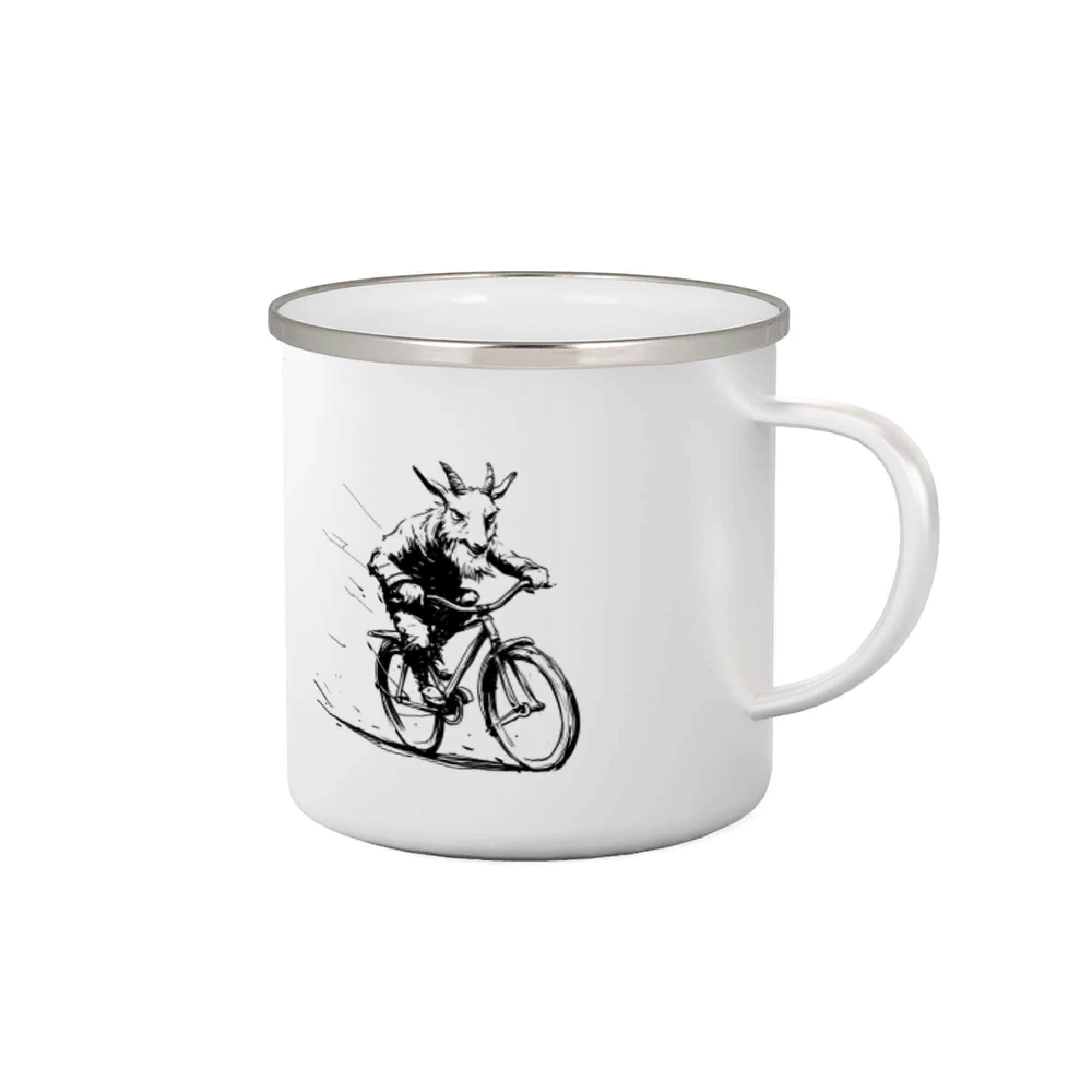 Tričko ako darček pre cyklistu - Drsný cap na bicykli - Plecháčik